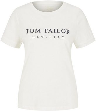 TOM TAILOR T-Shirt T-Shirt Logoprint