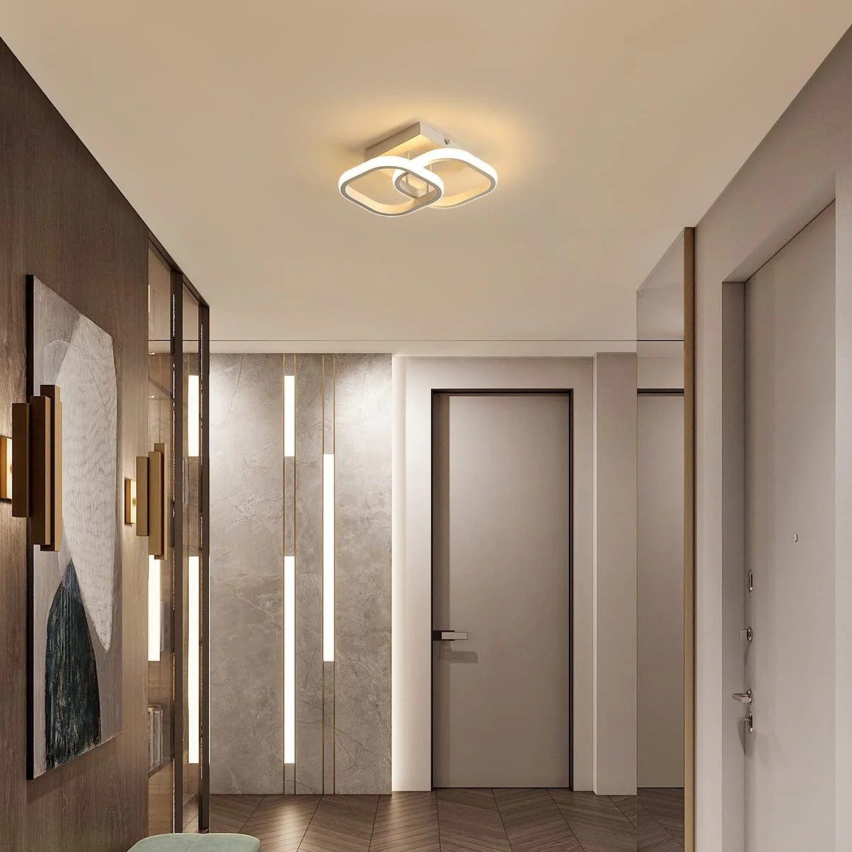 Goeco LED Deckenleuchte 22W, 3000K, für günstig online kaufen