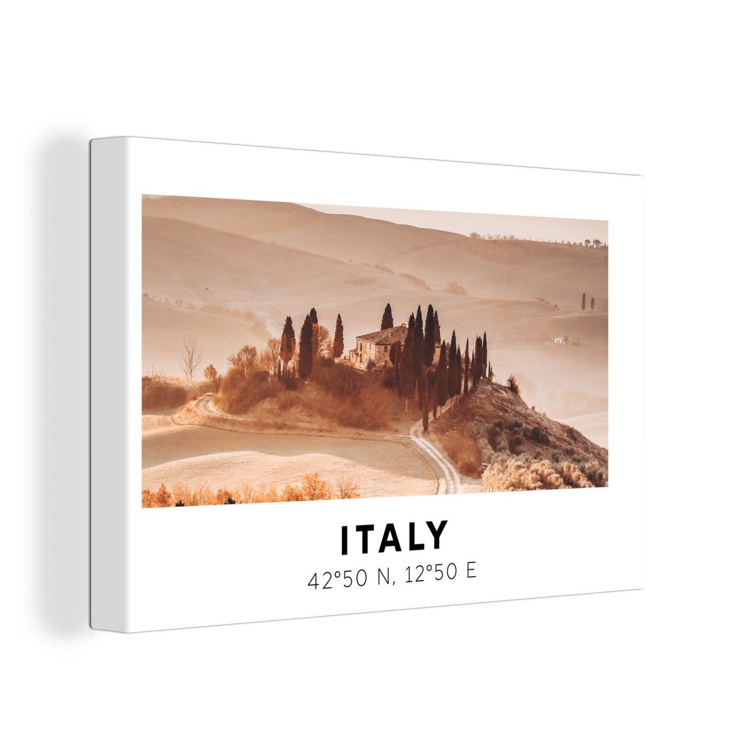 OneMillionCanvasses® Leinwandbild Italien - Toskana - günstig online kaufen