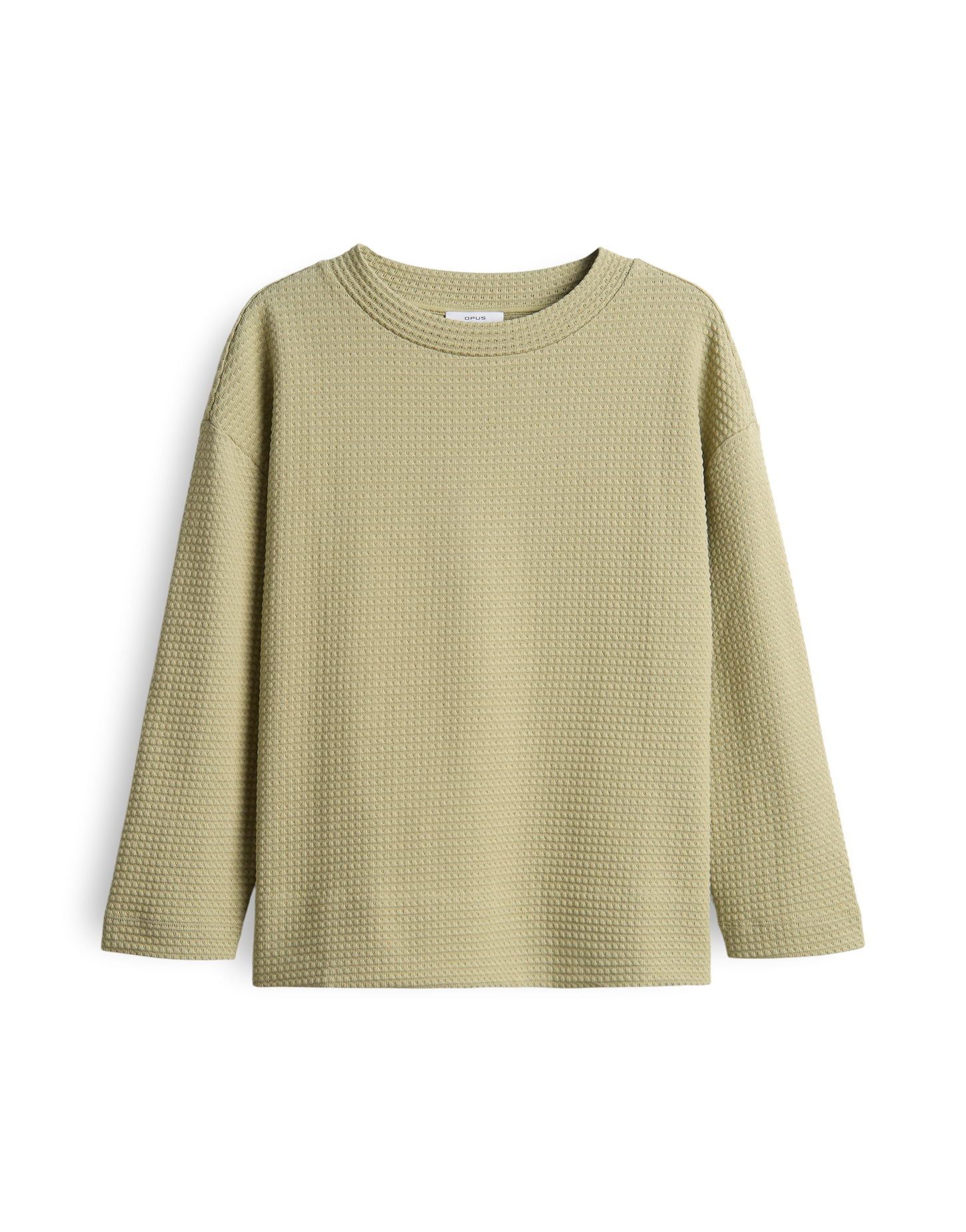 OPUS Sweatshirt GELIX mit zweifarbiger Struktur günstig online kaufen