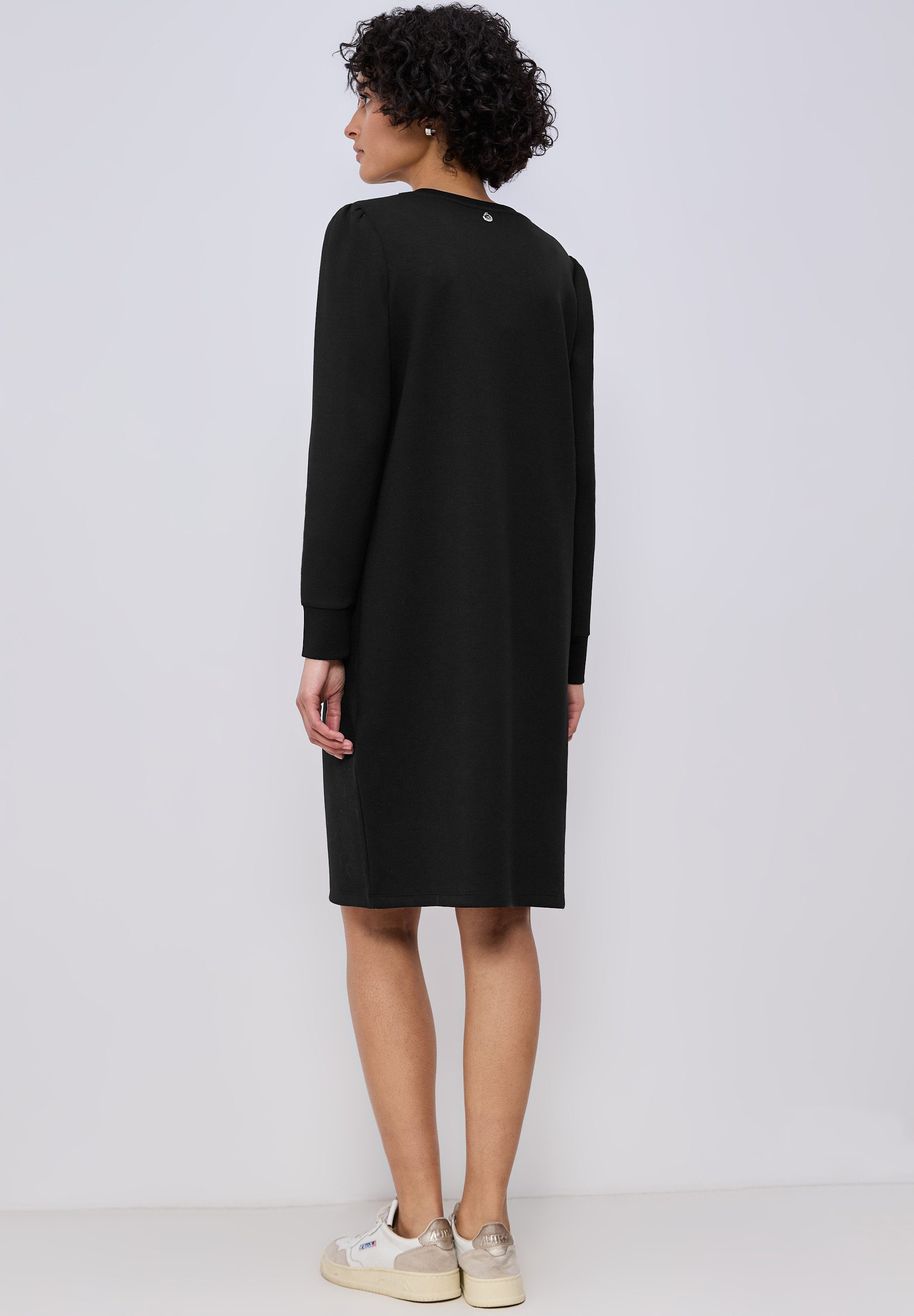 STREET ONE Jerseykleid in Unifarbe