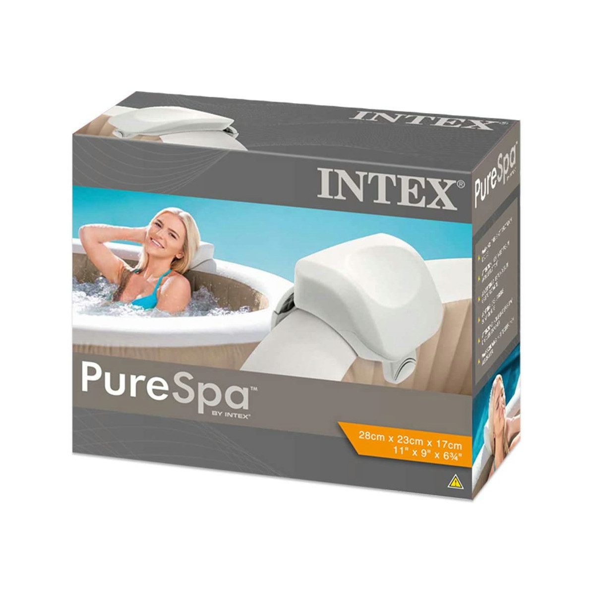 Intex Whirlpoolkopfstütze INTEX 28505 PureSPA Kopfstütze 28 x 23 cm