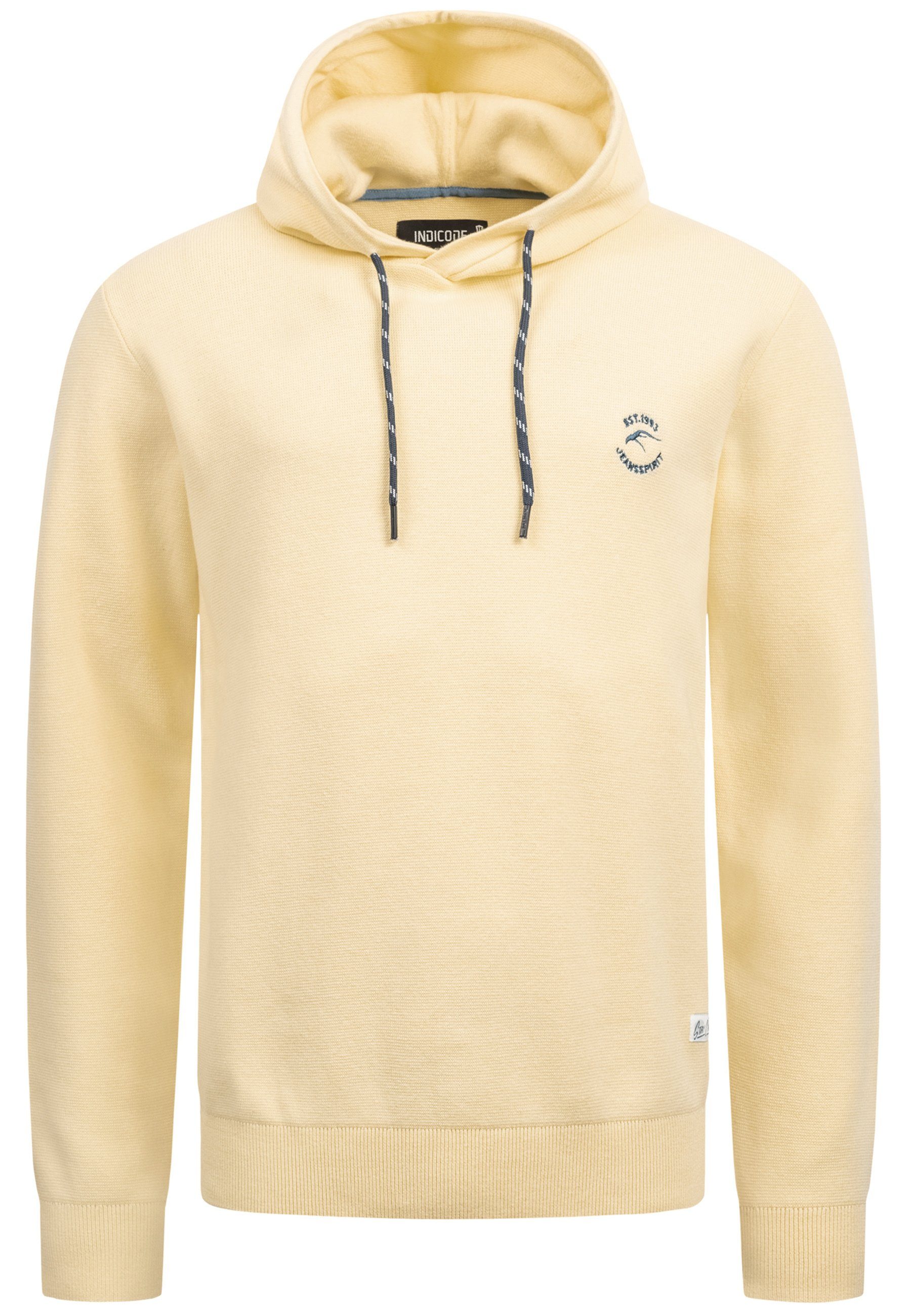 Indicode Hoodie Herren Longview Sweatshirt Kapuze Herrenhoodie günstig online kaufen