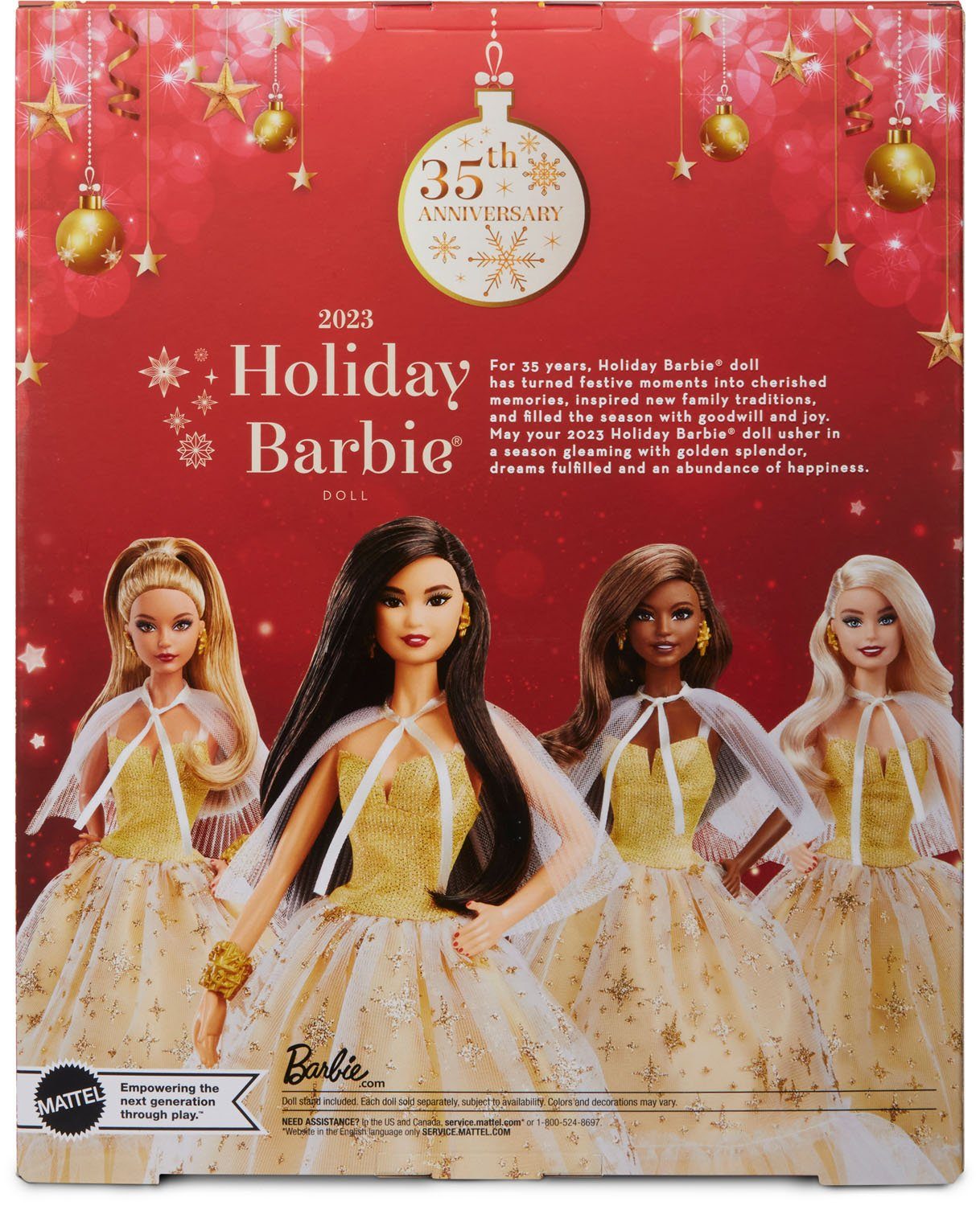 - Mattel Barbie HJX07 4 Doll Anziehpuppe Signature Mattel Holiday GmbH