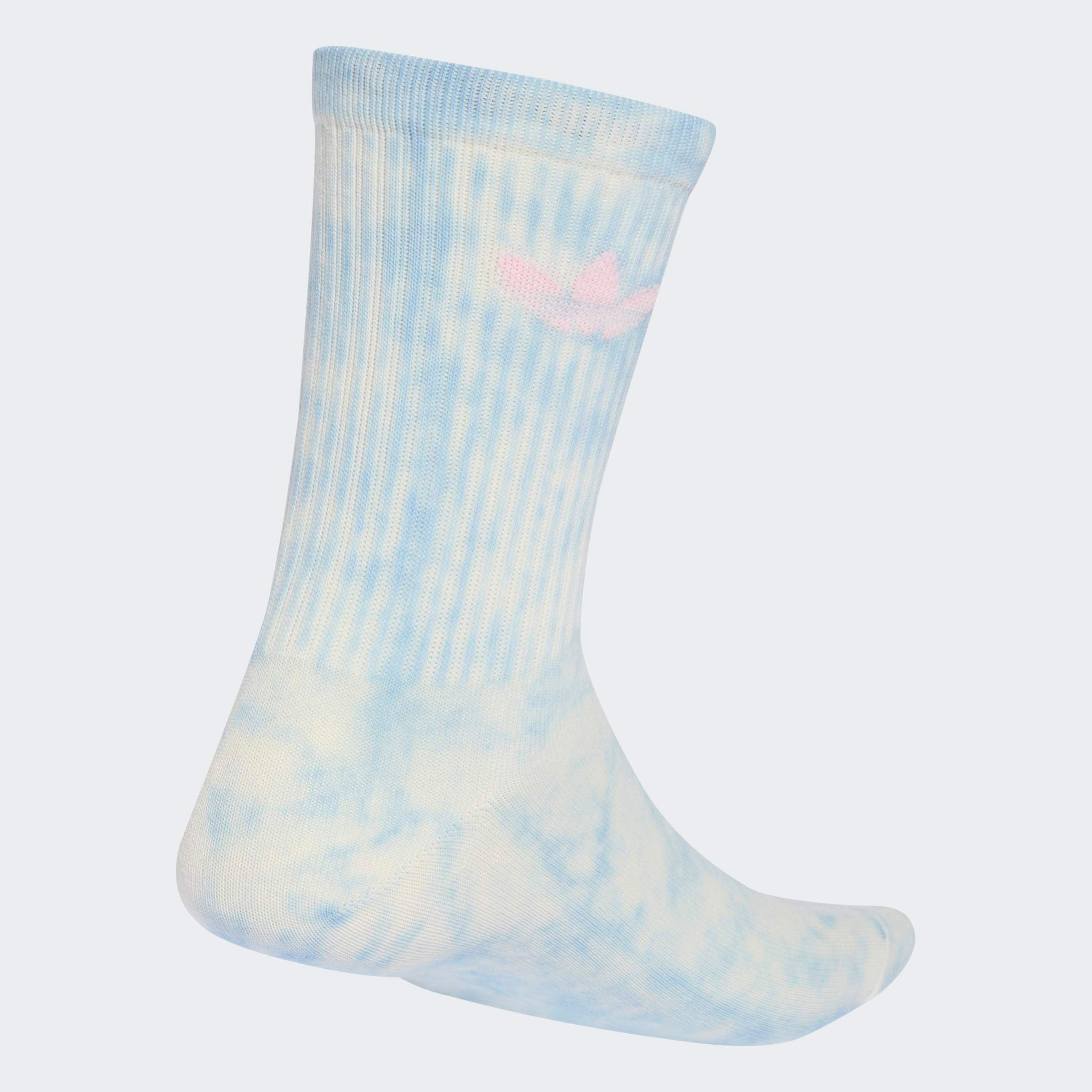 adidas Originals Sportsocken TIE DYE CR S 3P (3-Paar) für sportive Aktivitäten und Laufen, mit Batikfärbetechnik