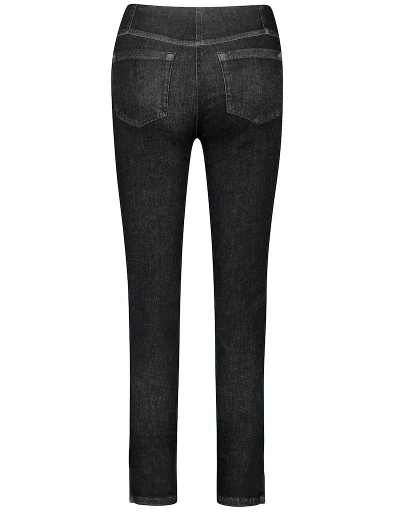 Da.Jeans Weber Bequeme SHAP - 13000 Jeans GERRY Edition WEBER VERKUERZT HOSE DENIM / Gerry BEST4ME / JEANS BLACK