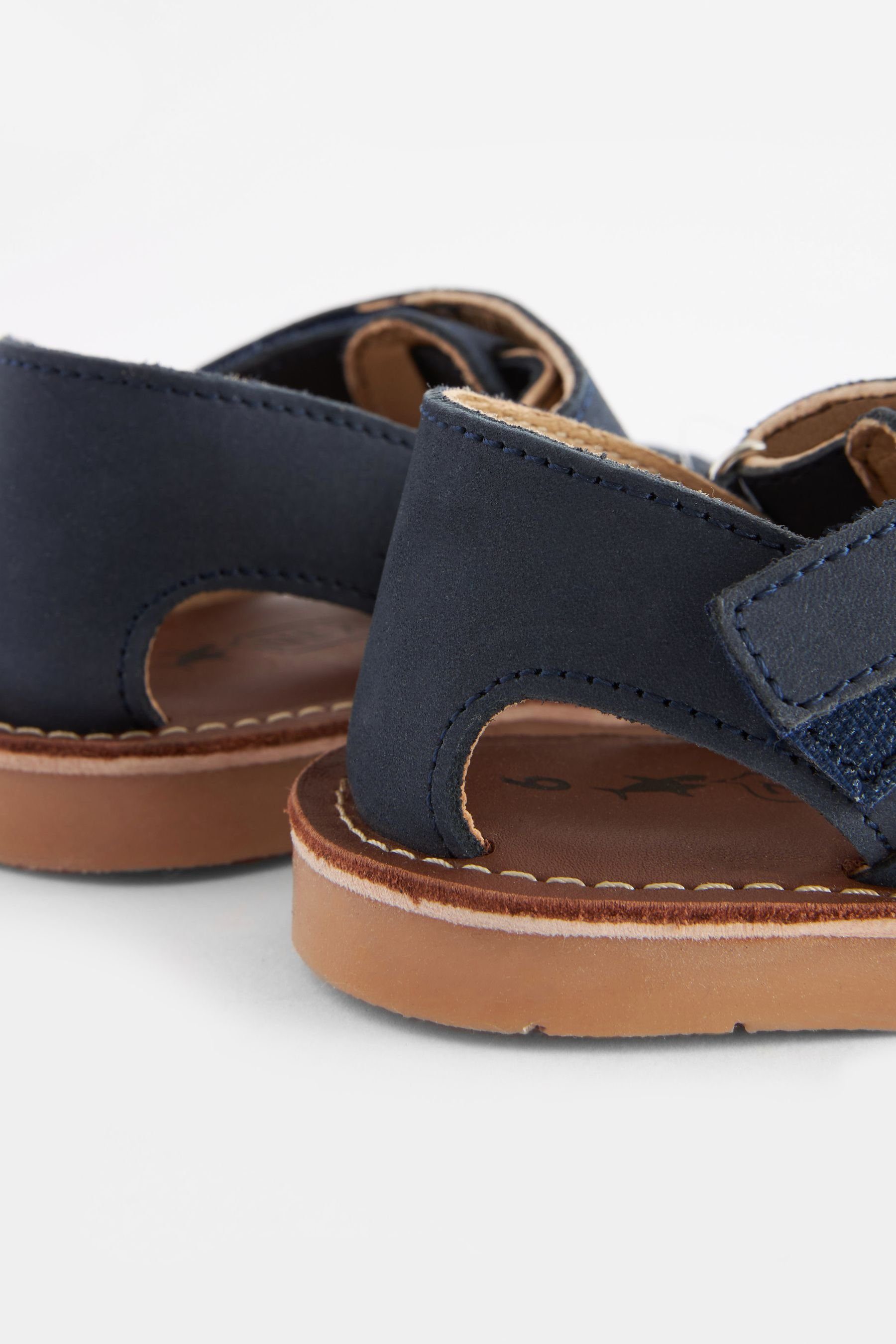 Next Blue Sandale aus Navy Sandale Leder (1-tlg)