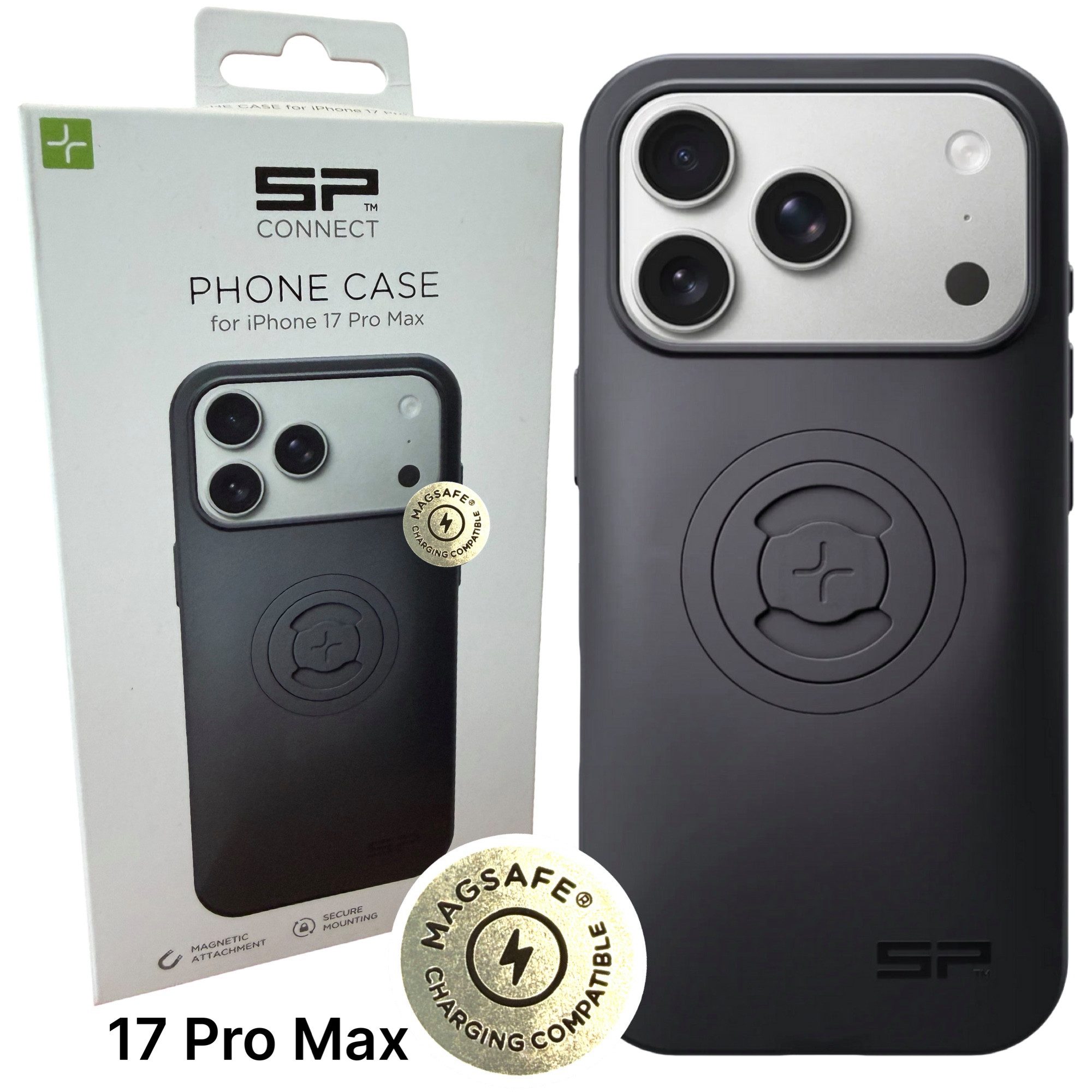 SP Connect Handyhülle SP Connect Magsave Handy Schutz Hülle Halter für iPhone 17 Pro MAX