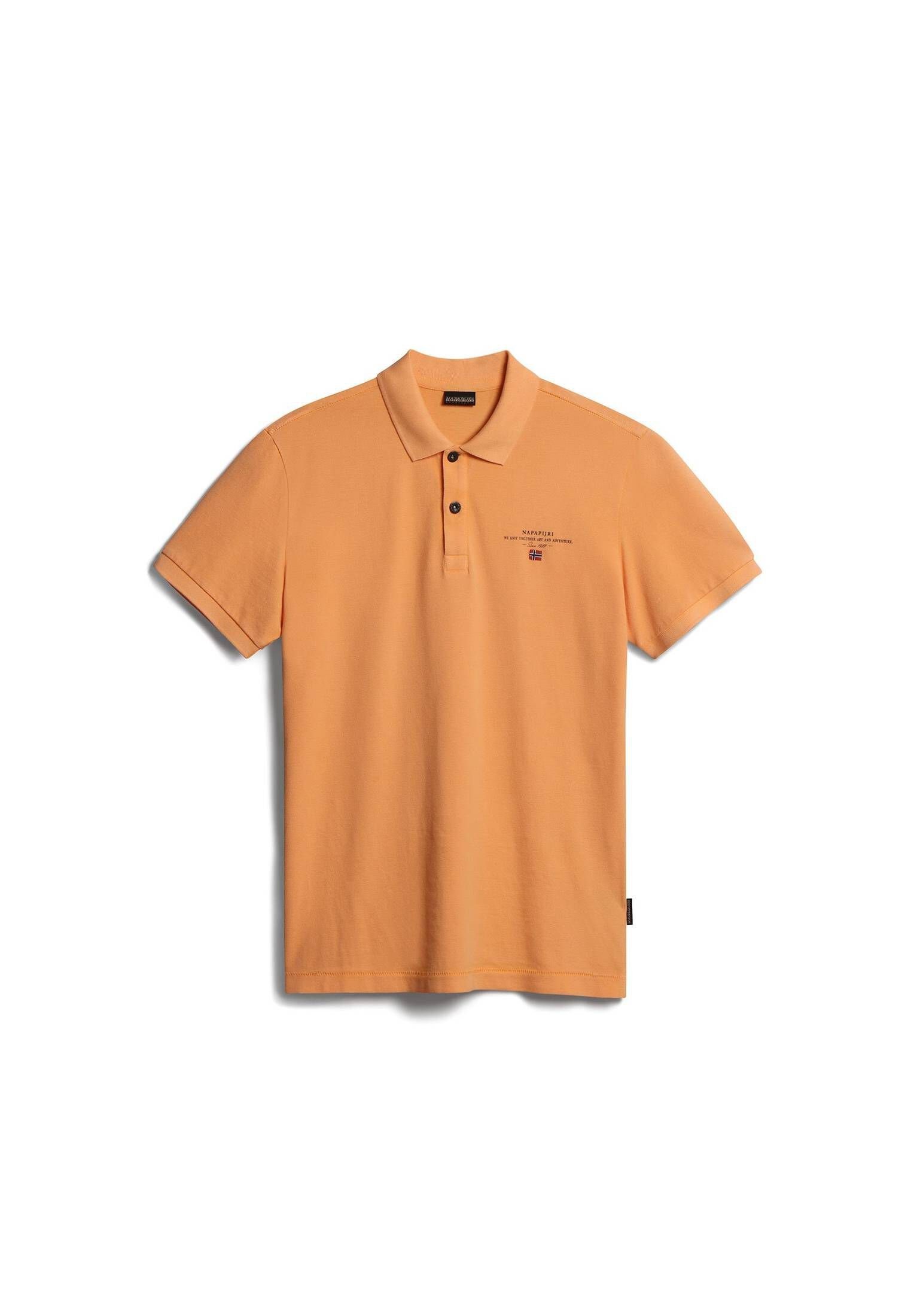 Napapijri Poloshirt Herren Poloshirt ELBAS (1-tlg) orange (33)