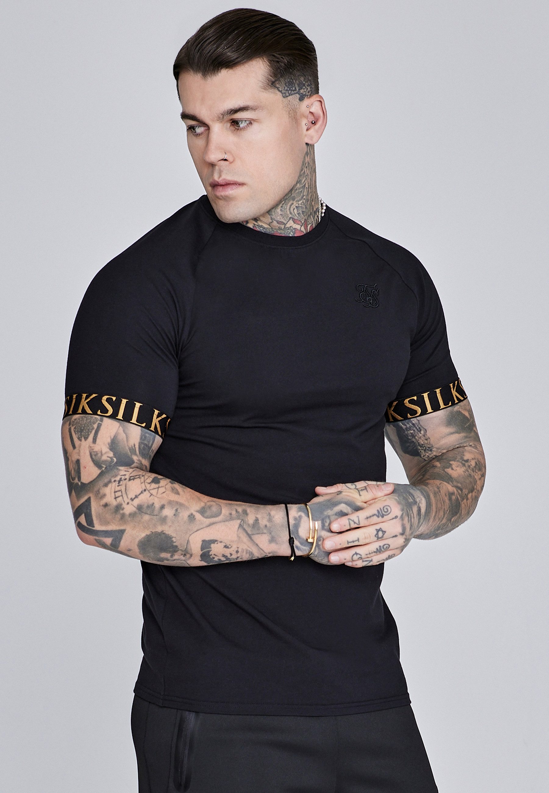 T-Shirt SikSilk Herren Tech T-Shirt