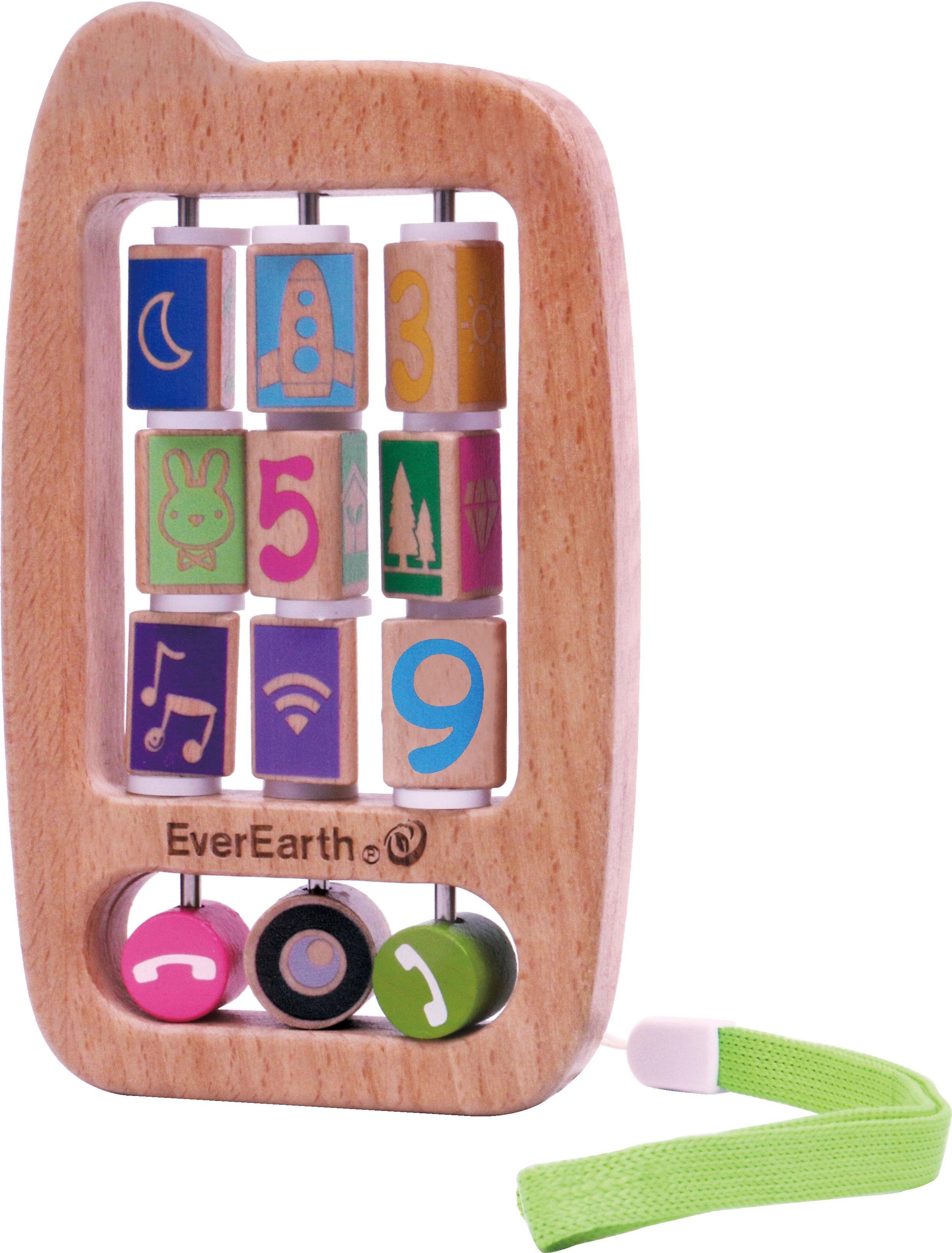 Image of EverEarth® Spiel-Smartphone »Kindertelefon«, FSC®-Holz aus gewissenhaft bewirtschafteten Wäldern