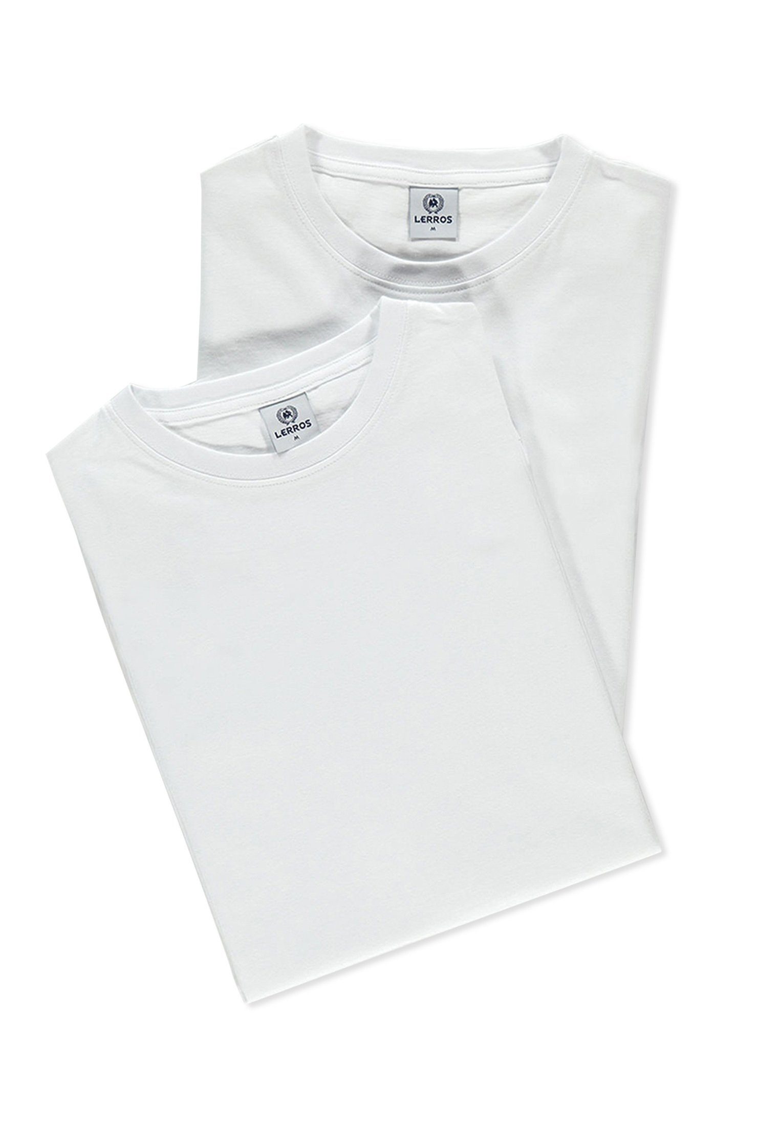 T-Shirt Rundhals Doppelpack T-Shirt in Premium Baumwollqualität
