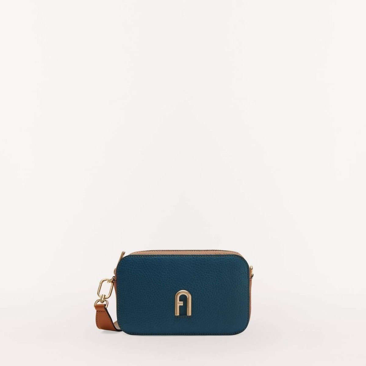 Furla Handtasche Greige + + Blu Mini Cognac Primula h Jay