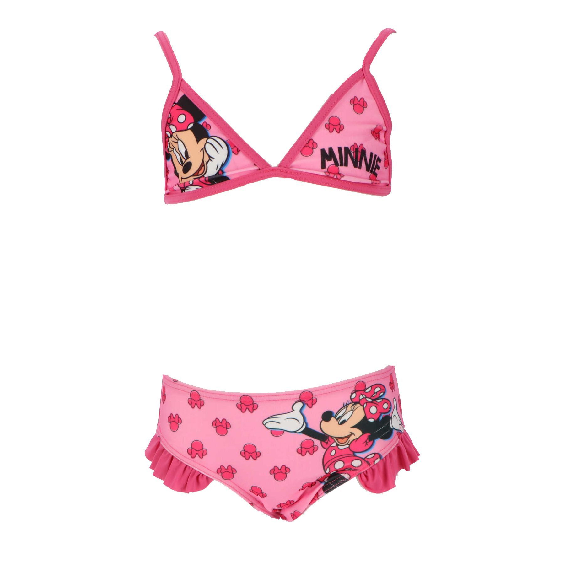 Badeanzug Minnie Mouse Bikini Badeanzug für Mädchen Farbenfroher Schwimmkleidung