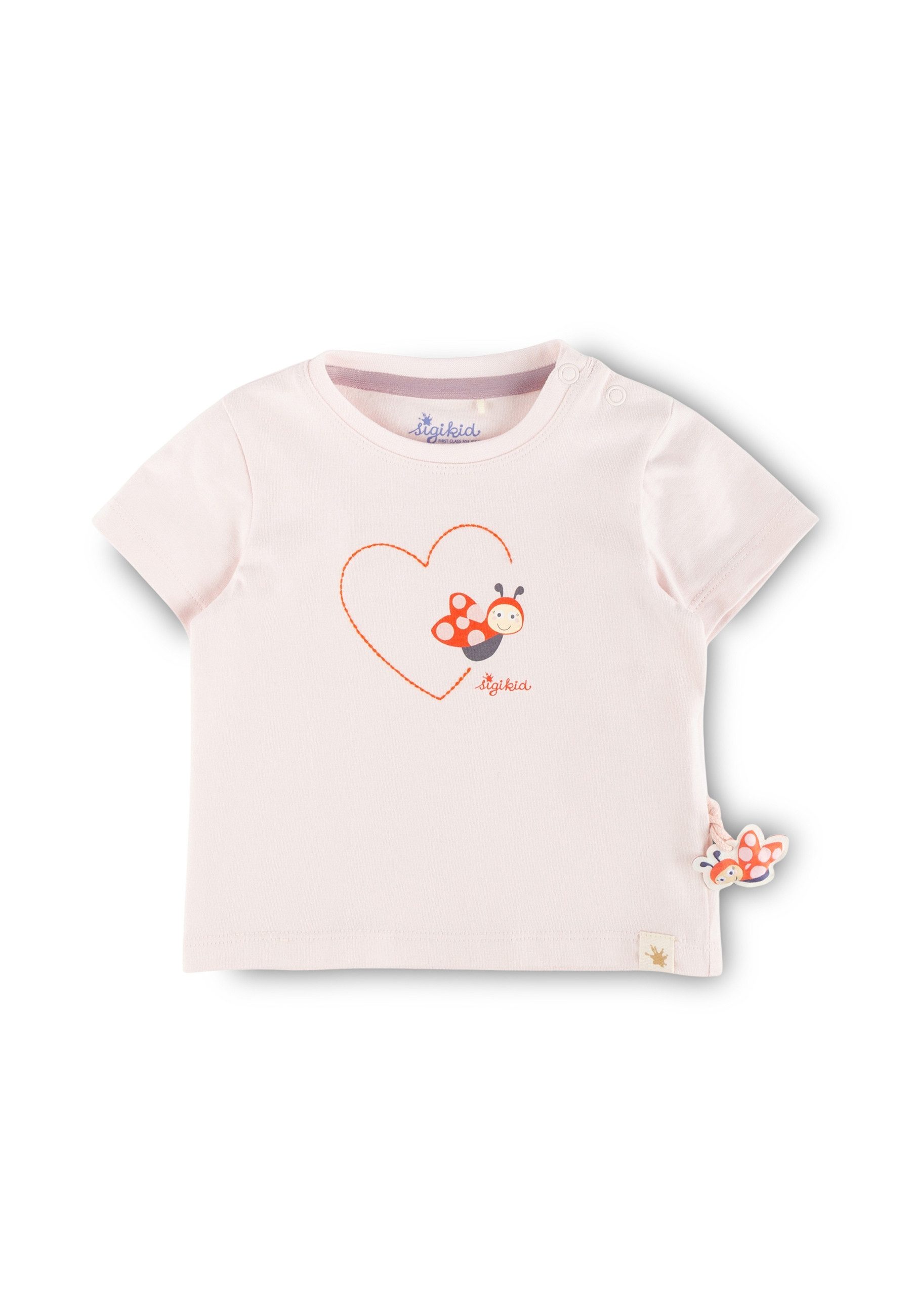 T-Shirt T-Shirt happy ladybug für Babys und Kleinkinder