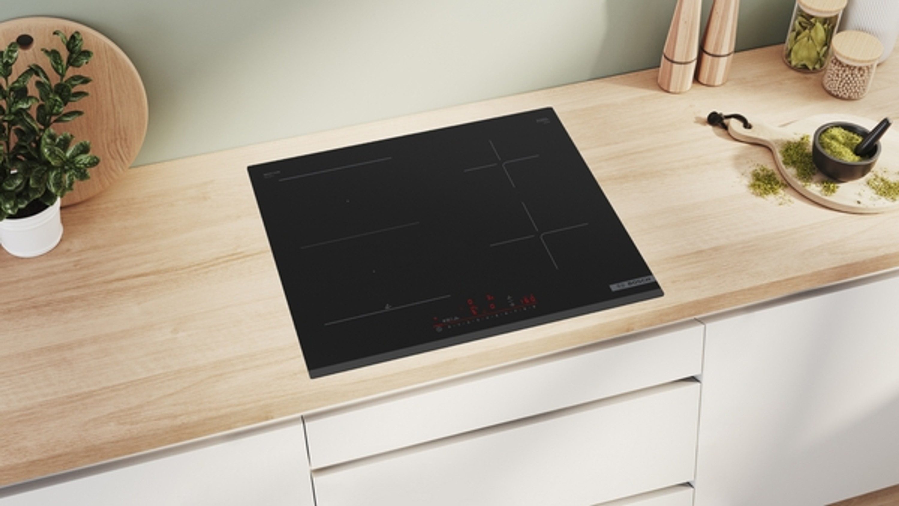 BOSCH Induktions-Kochfeld Serie 6 PVS63KHC1E, DirectSelect, Power Boost, 17 Leistungsstufen