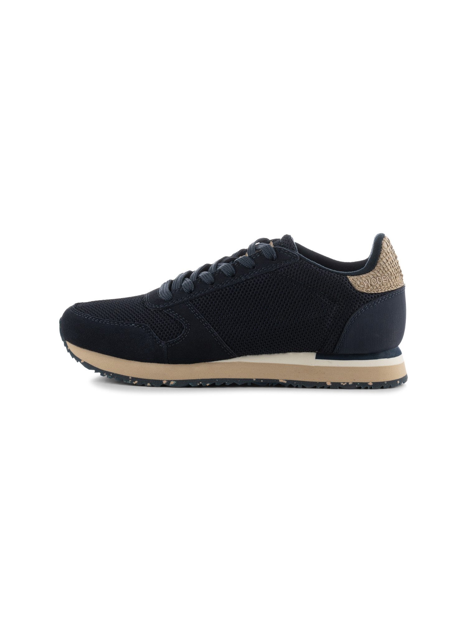 WODEN Woden Damen Schnürschuh - WL032-009 in blau Schnürschuh