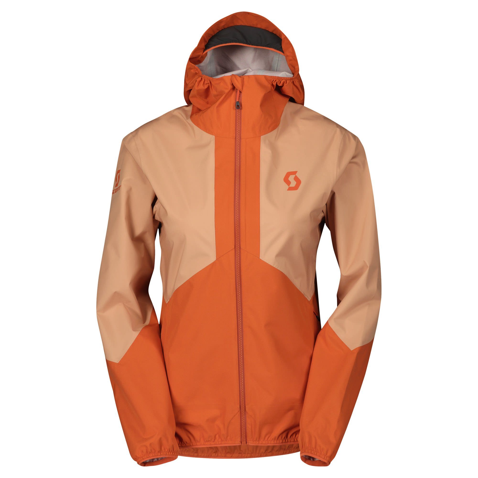 Scott Anorak Scott W Explorair Light Dryo 2.5l Jacket Damen Braze Orange - Rose Beige