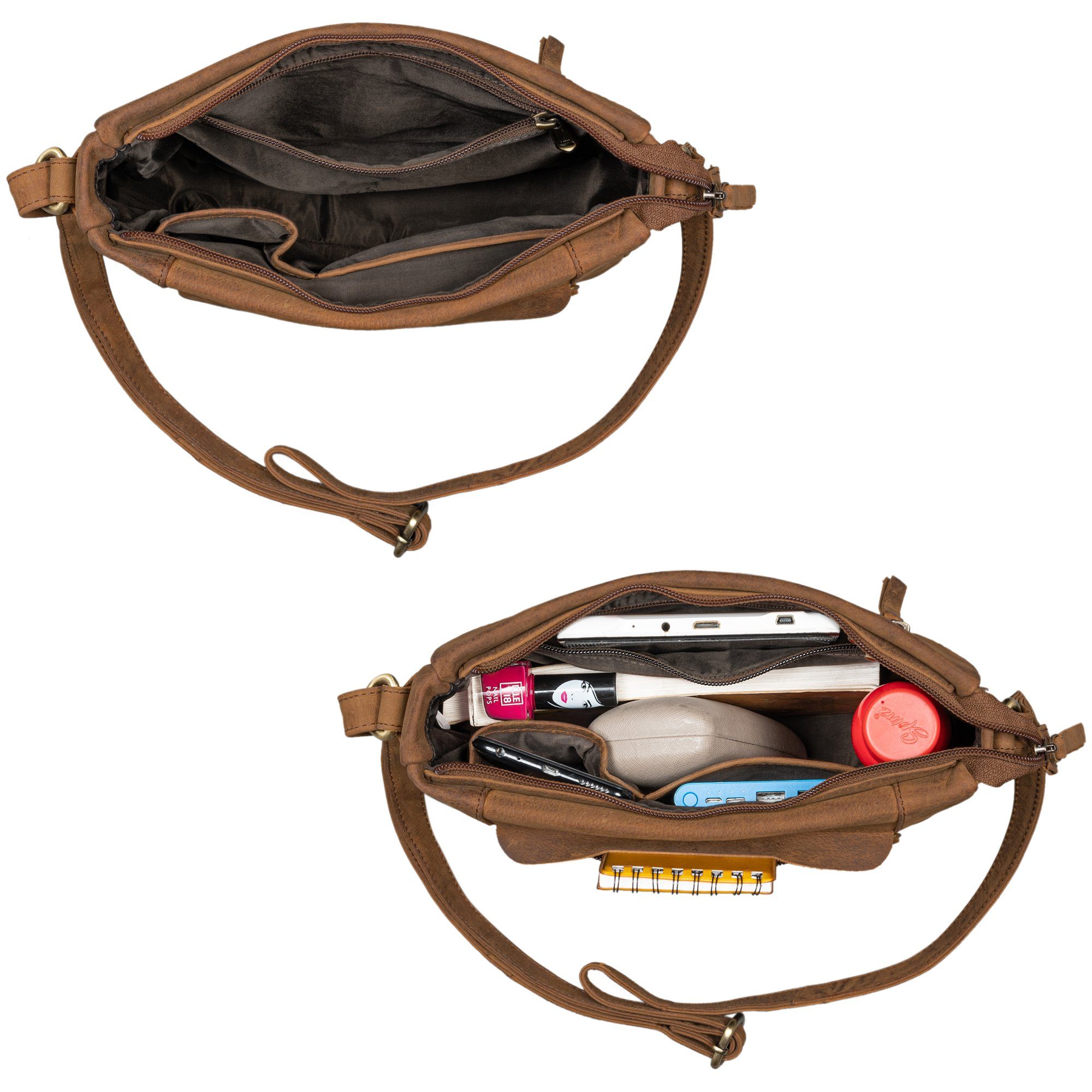 STILORD Handtasche "Terra" Lederhandtasche Damen Echtleder