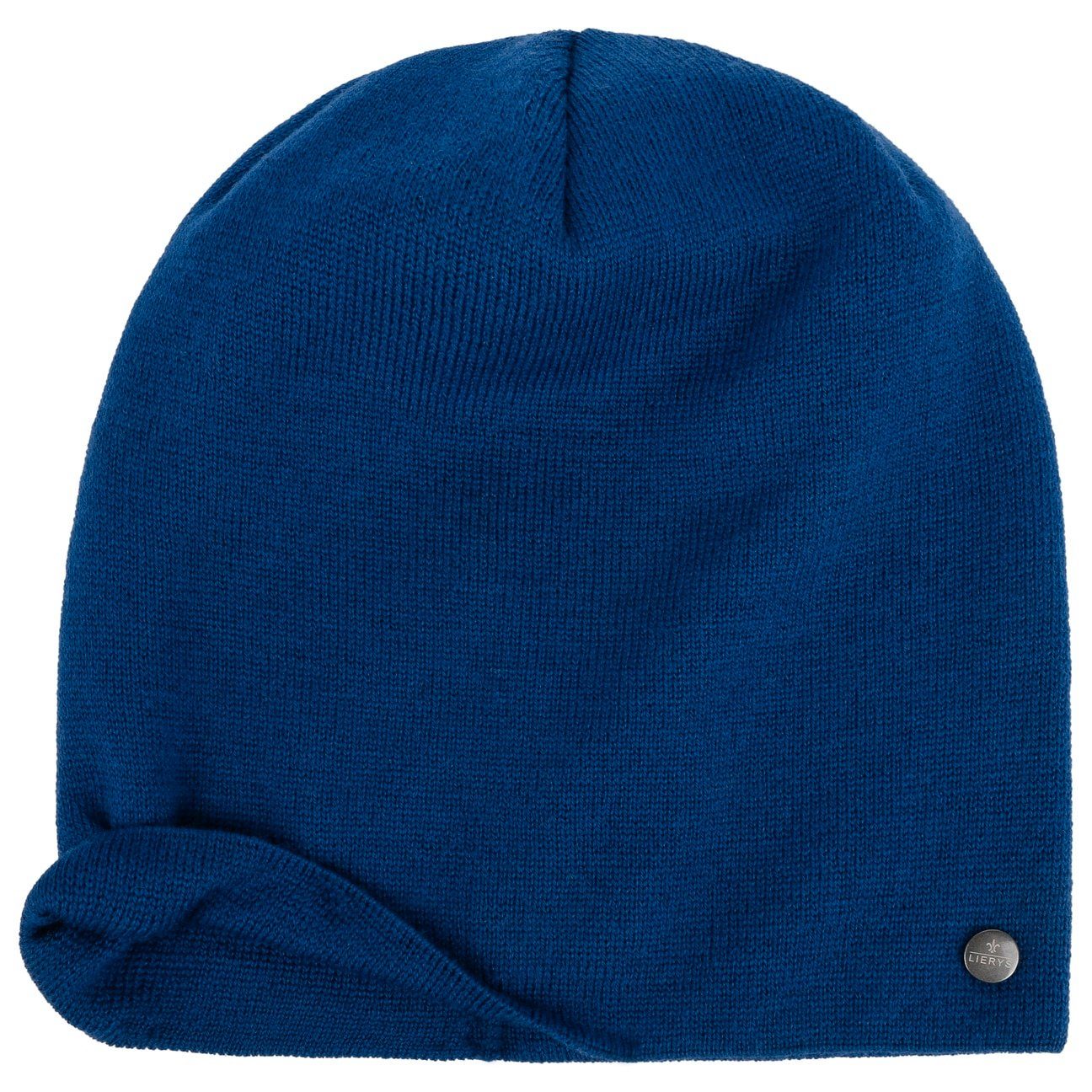 Oversize, (1-St) Made royalblau Germany Strickmütze in Beanie Lierys