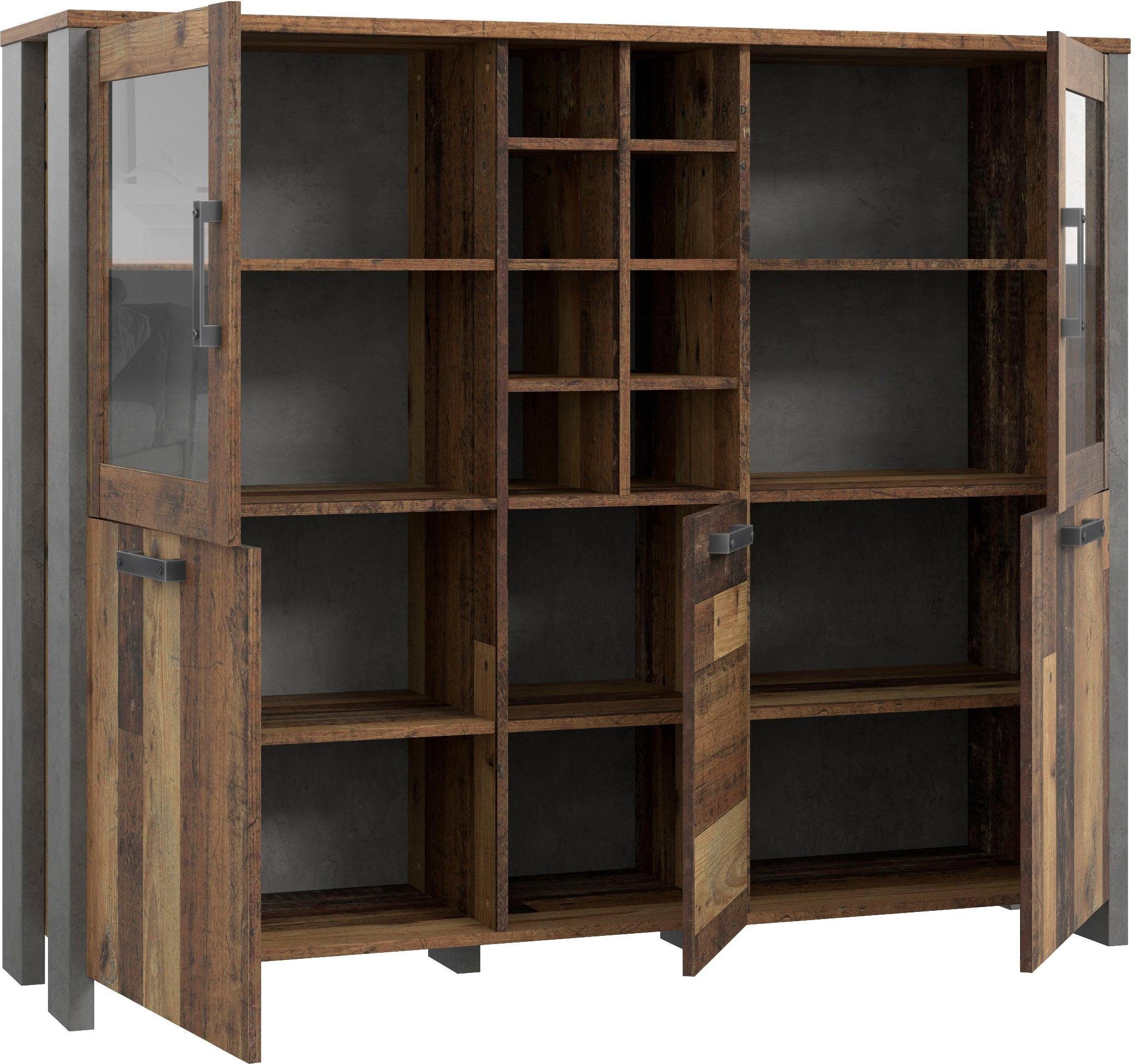 FORTE Highboard Clif, Breite 151 cm