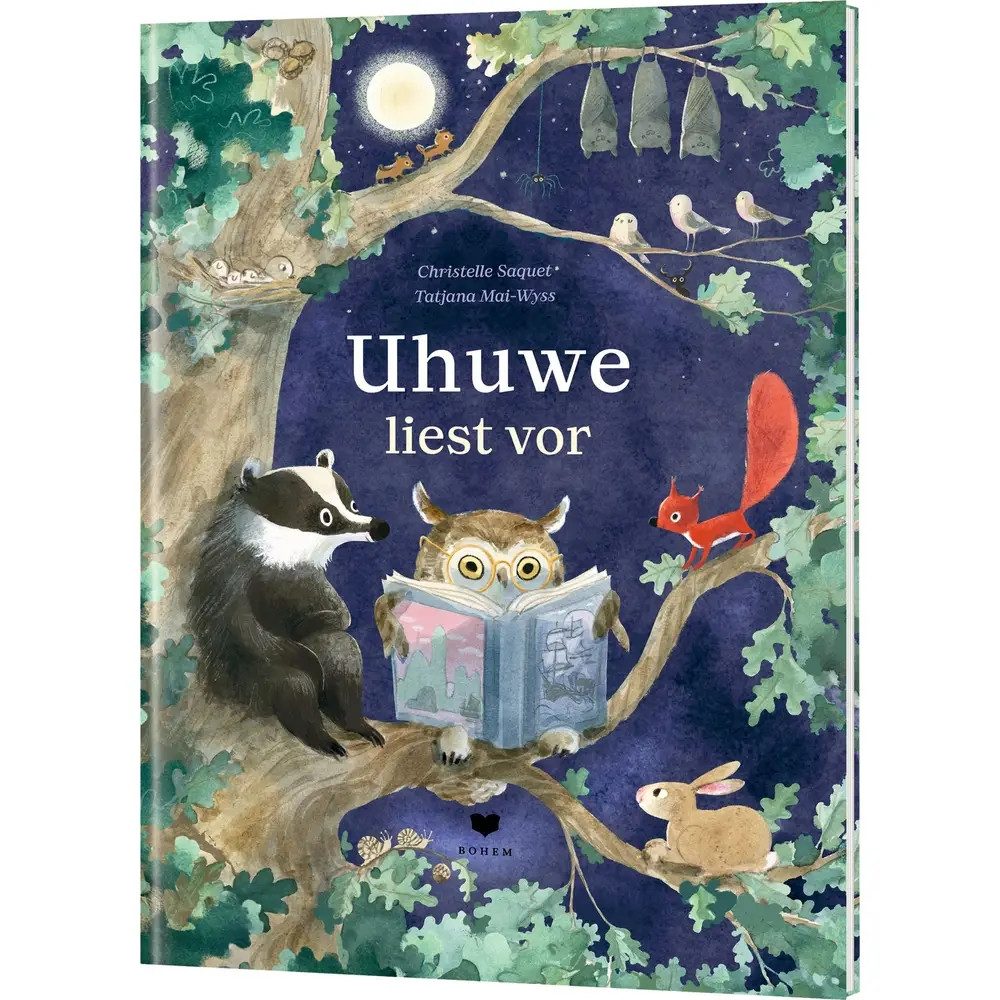 COPPENRATH DIE SPIEGELBURG Zeichenalbum Uhuwe liest vor
