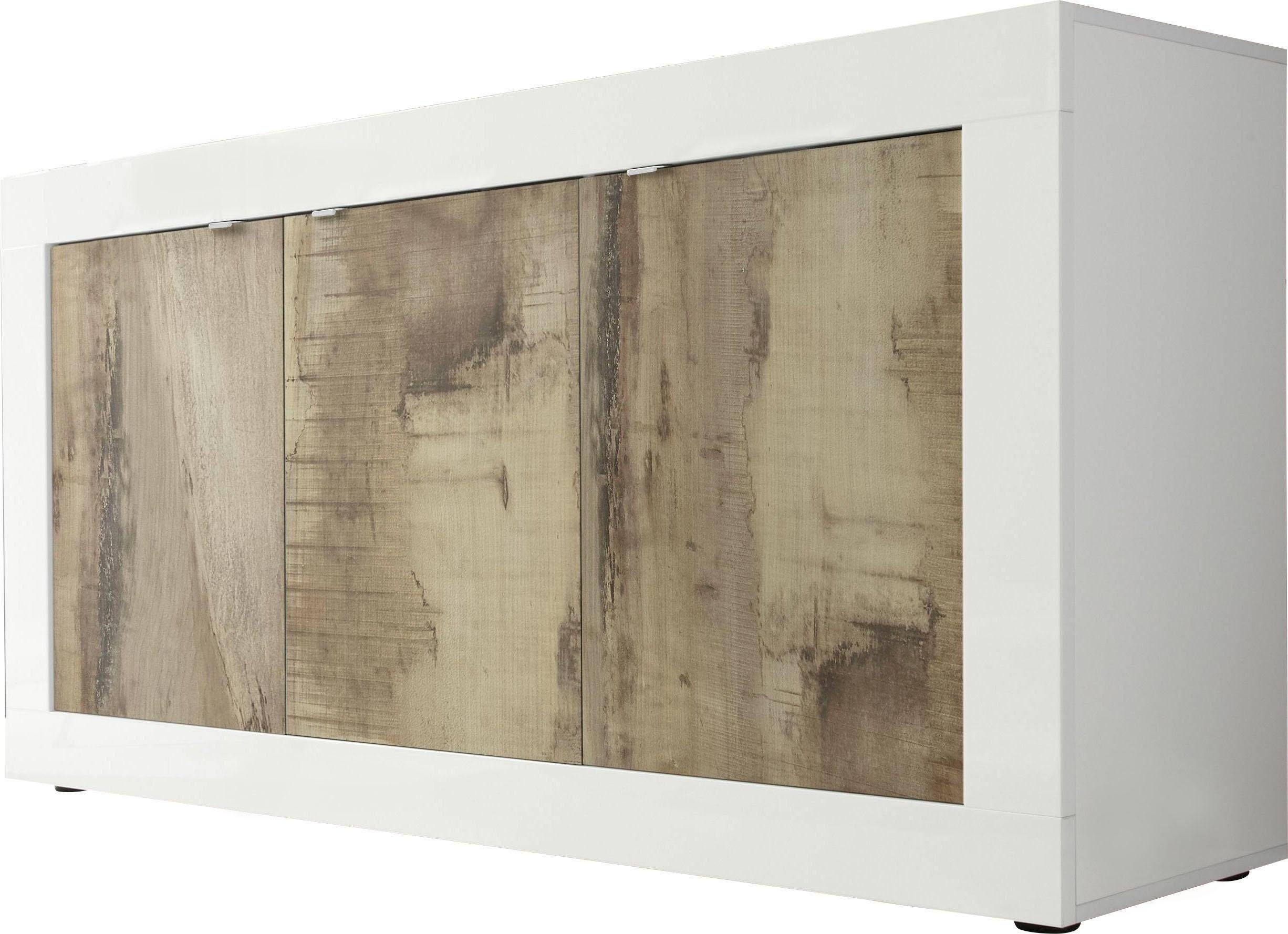 INOSIGN Sideboard "Basic Breite 160 cm, Kommode 3 Türen, Anrichte,", Metall günstig online kaufen