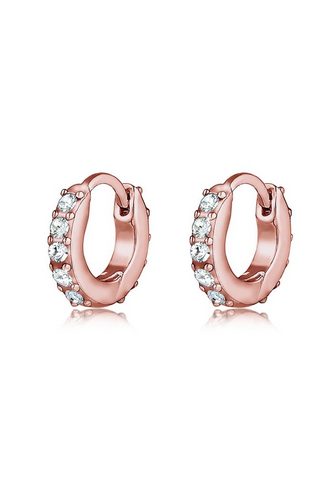 ELLI Пары серьги »Creolen Minimal Swa...