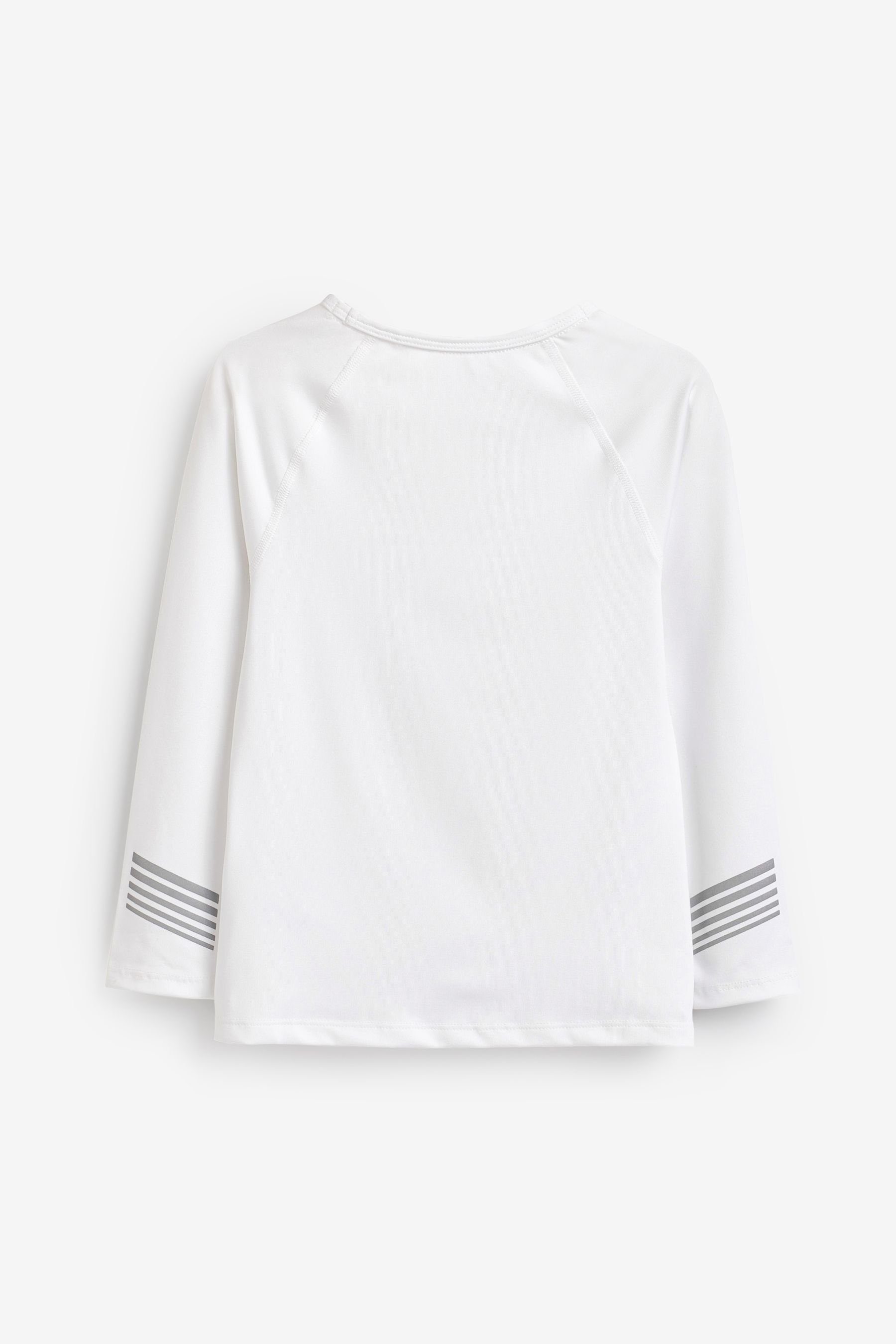 White (1-St) Langärmelige Unterhemd Basisschicht Next