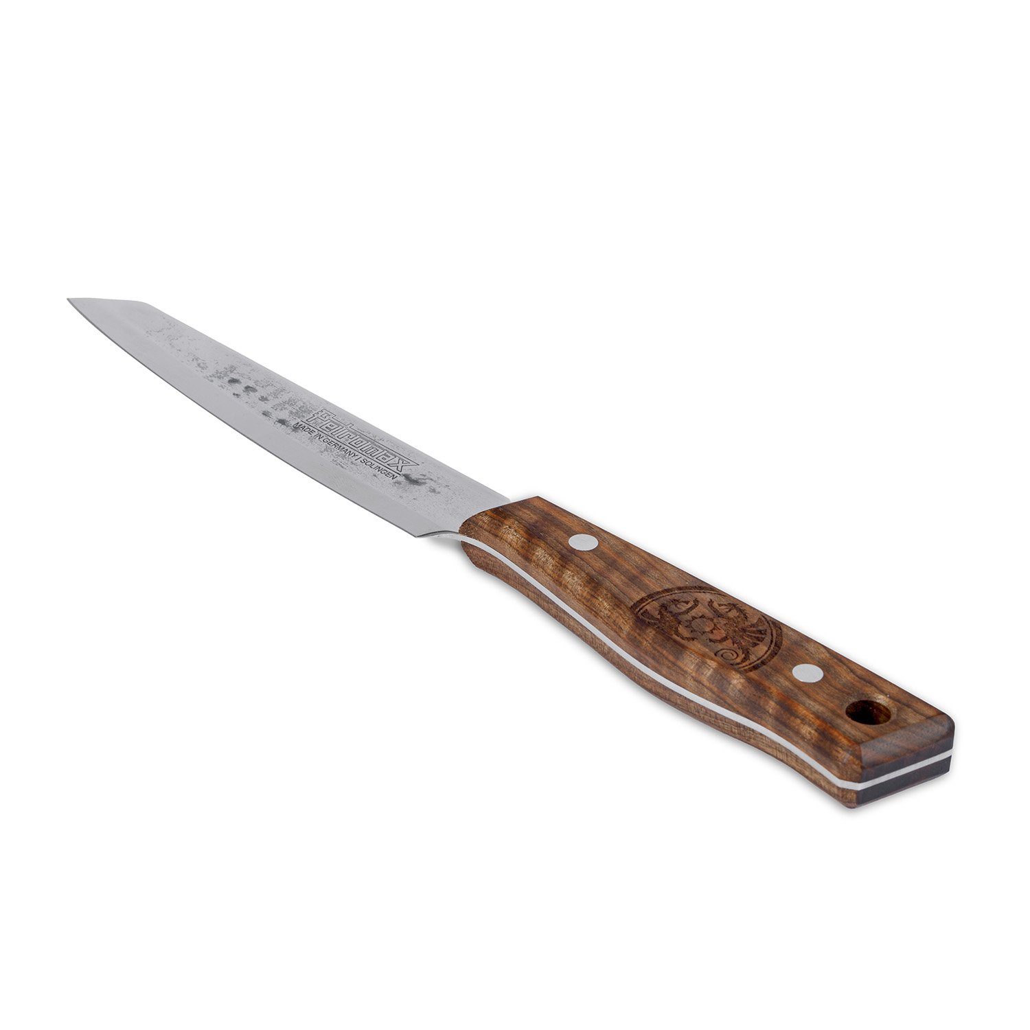 Petromax Allzweckmesser Allzweckmesser 28 cm Glattschliff Handabzug, Klinge 14 cm, langlebig, aus hochwertigen Klingenstahl