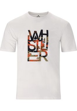 WHISTLER T-Shirt Layton mit stilvollem Logoprint