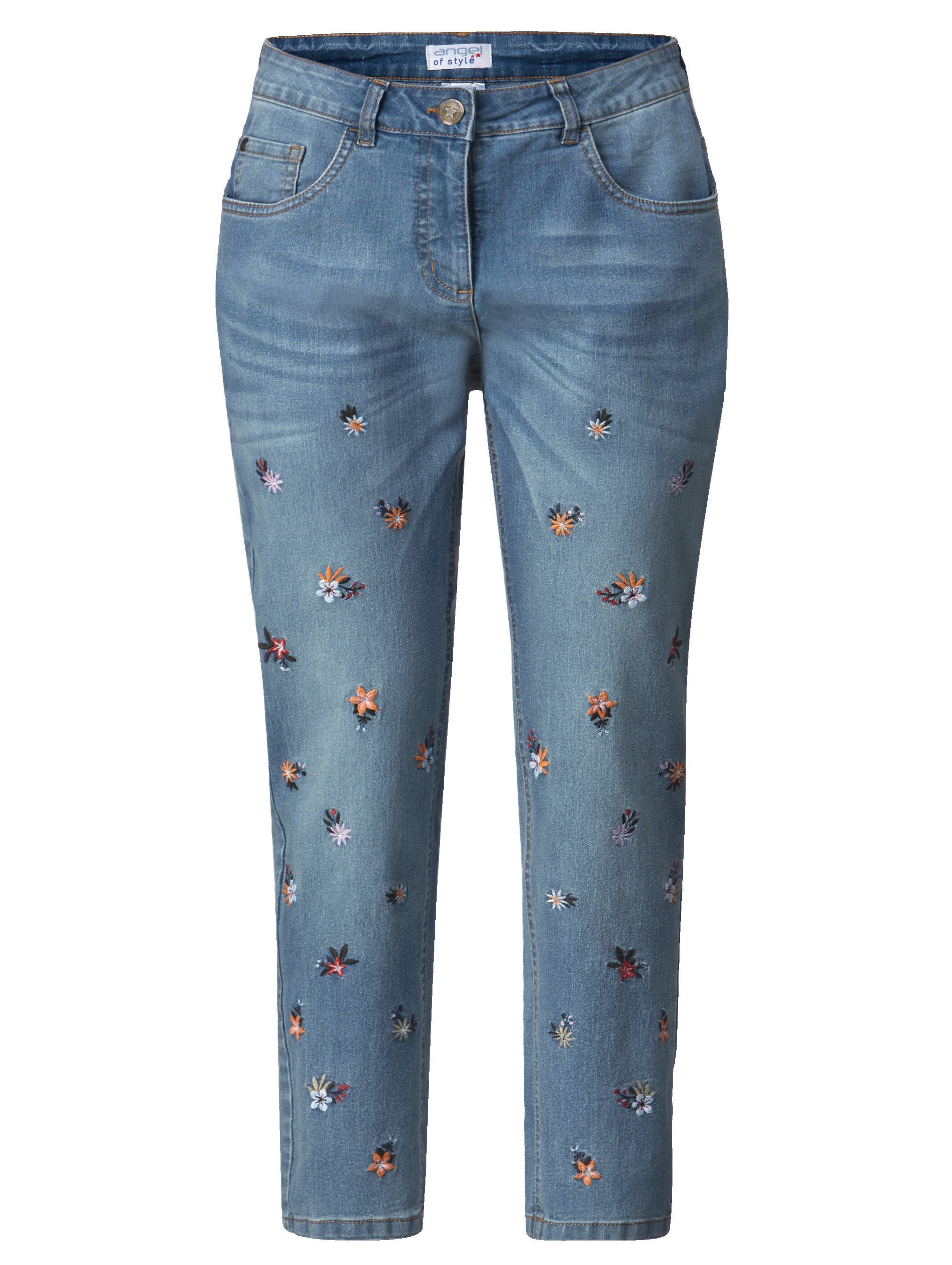 Size Jeans Knöchellang Slim By Happy Of Stickerei Style Mit Fit Online Kaufen Angel TluF1Jc3K