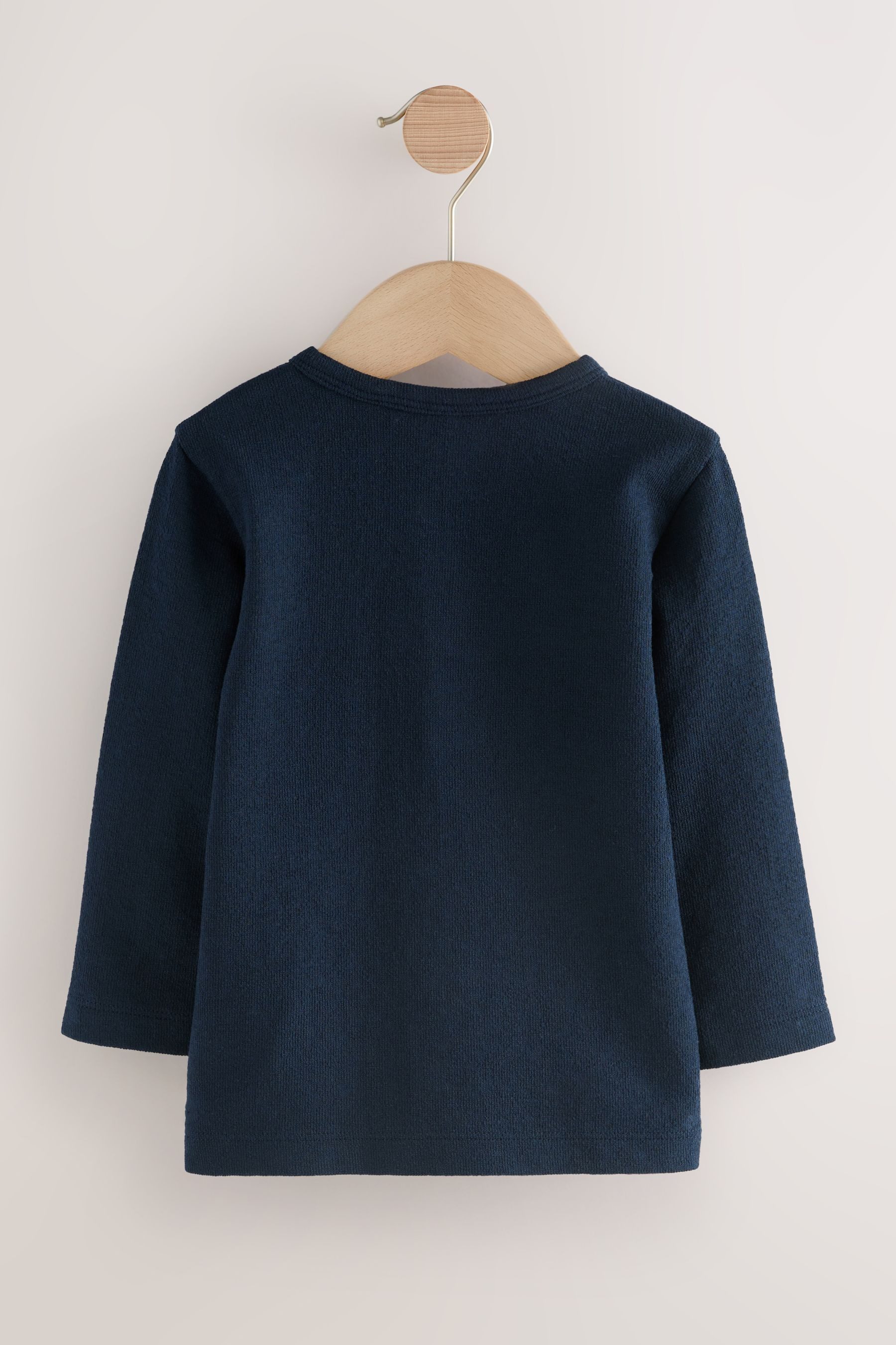 Next Langarmshirt 3er-Pack Henley Langarmshirts (3-tlg) günstig online kaufen
