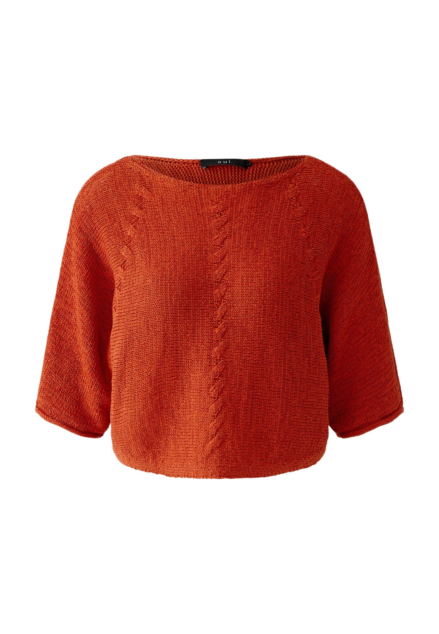 Oui Rundhalspullover günstig online kaufen