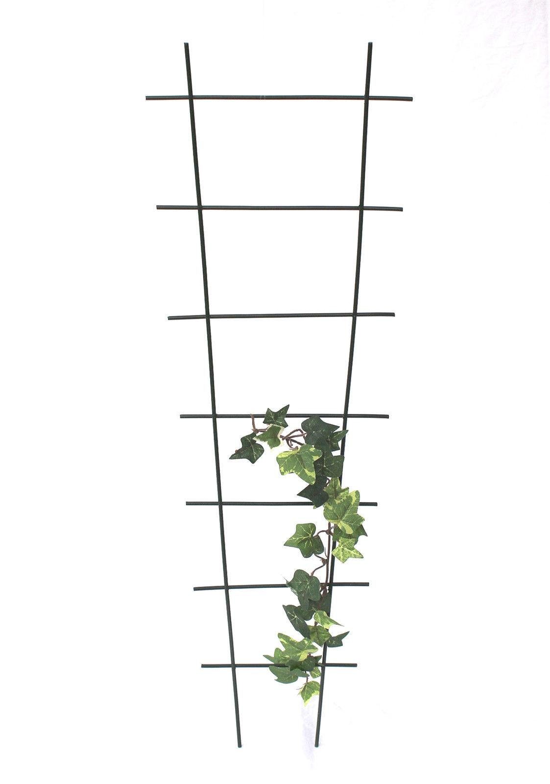 Rankgitter Rankhilfe Art.307 Kletterhilfe aus Metall 65 cm Grün Steckzaun Zaun