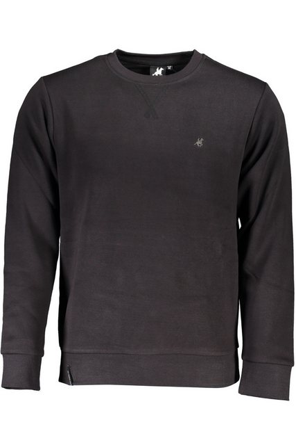 U.S. GRAND POLO Sweatshirt Elegantes Herren-Fleece: Schwarz, Langarm, Gesti günstig online kaufen