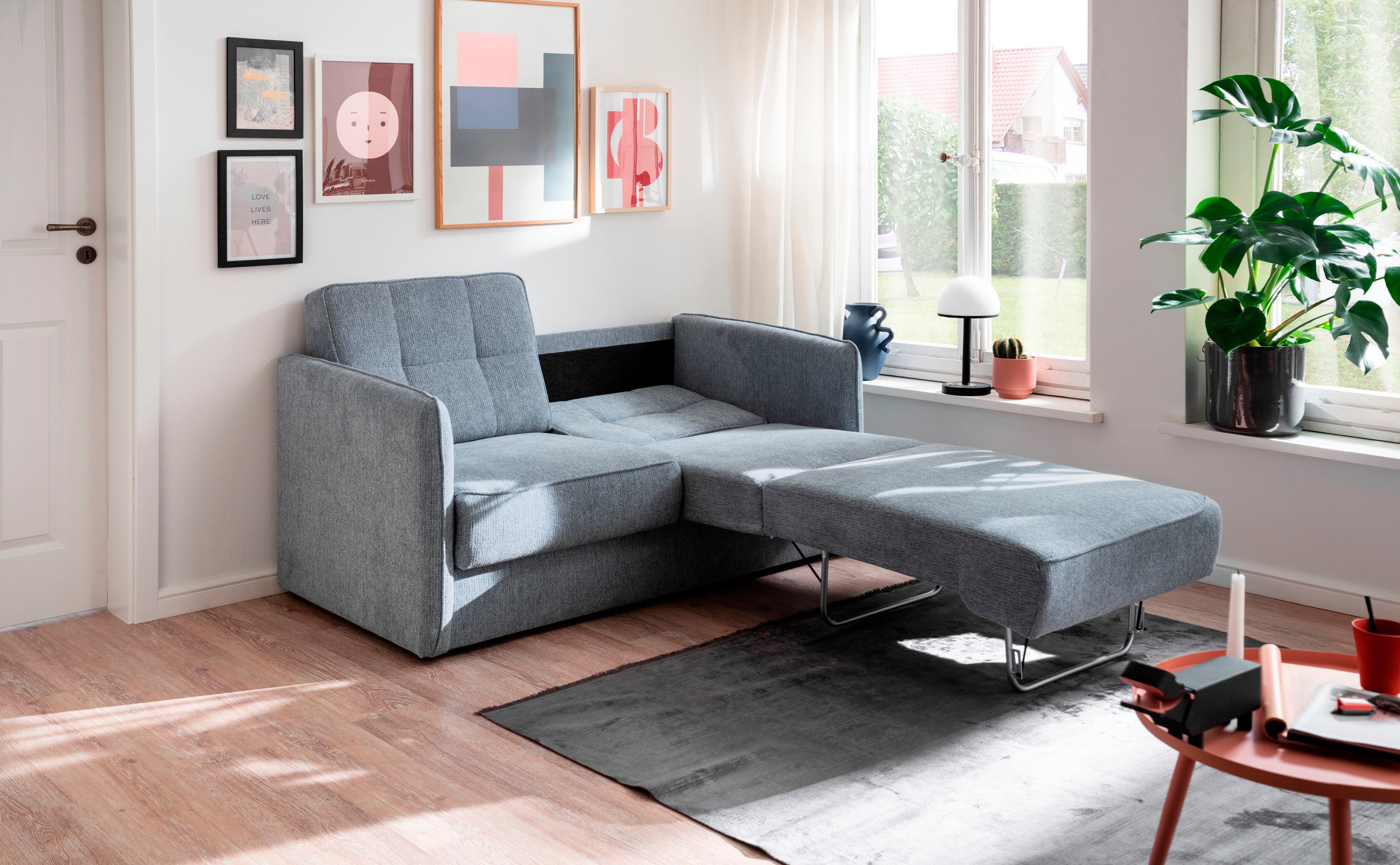 INOSIGN Schlafsofa Milano, zwei einzeln ausziehbare günstig online kaufen