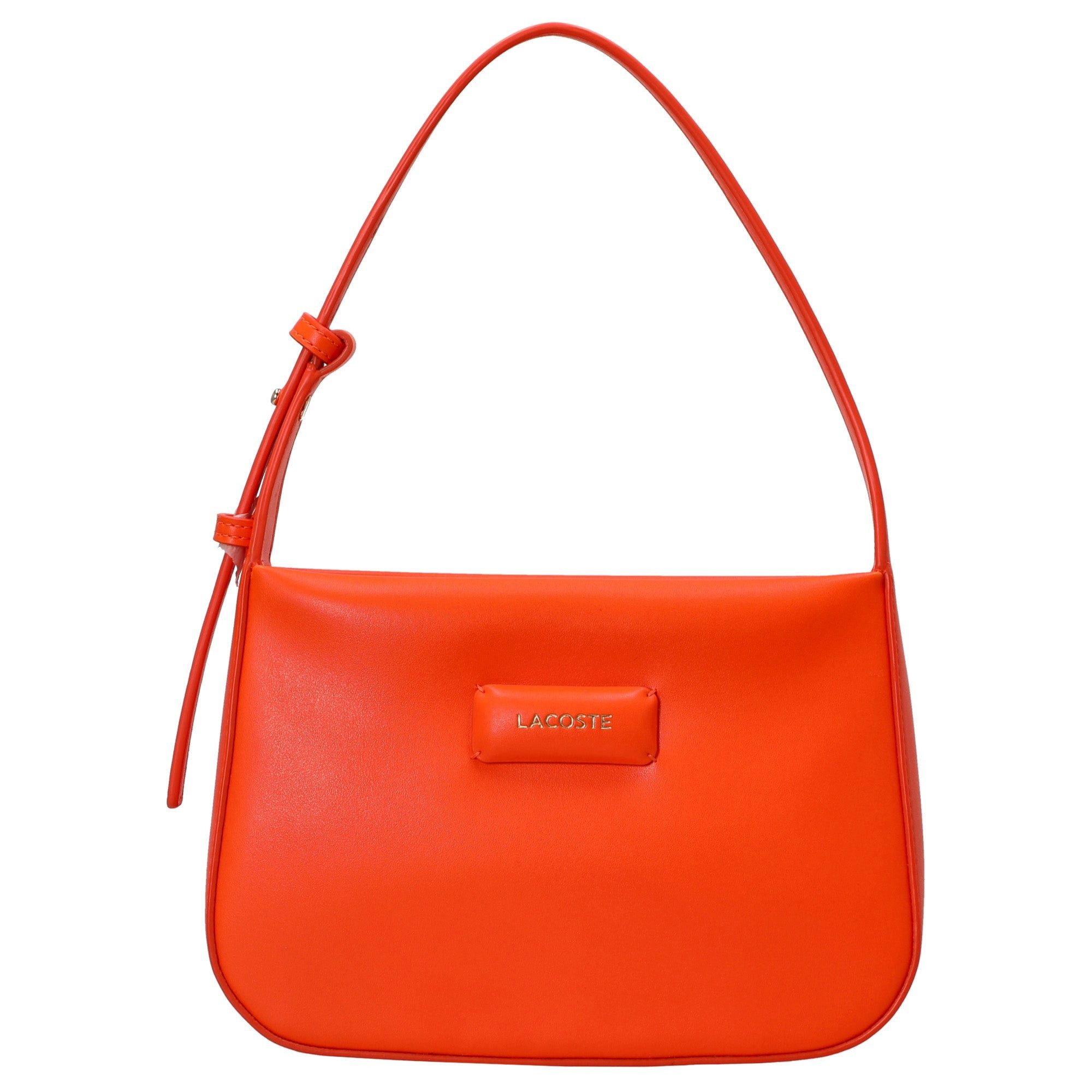 Lacoste Umhängetasche Hobo Bag S - Schultertasche 23 cm (scarlet ibis)