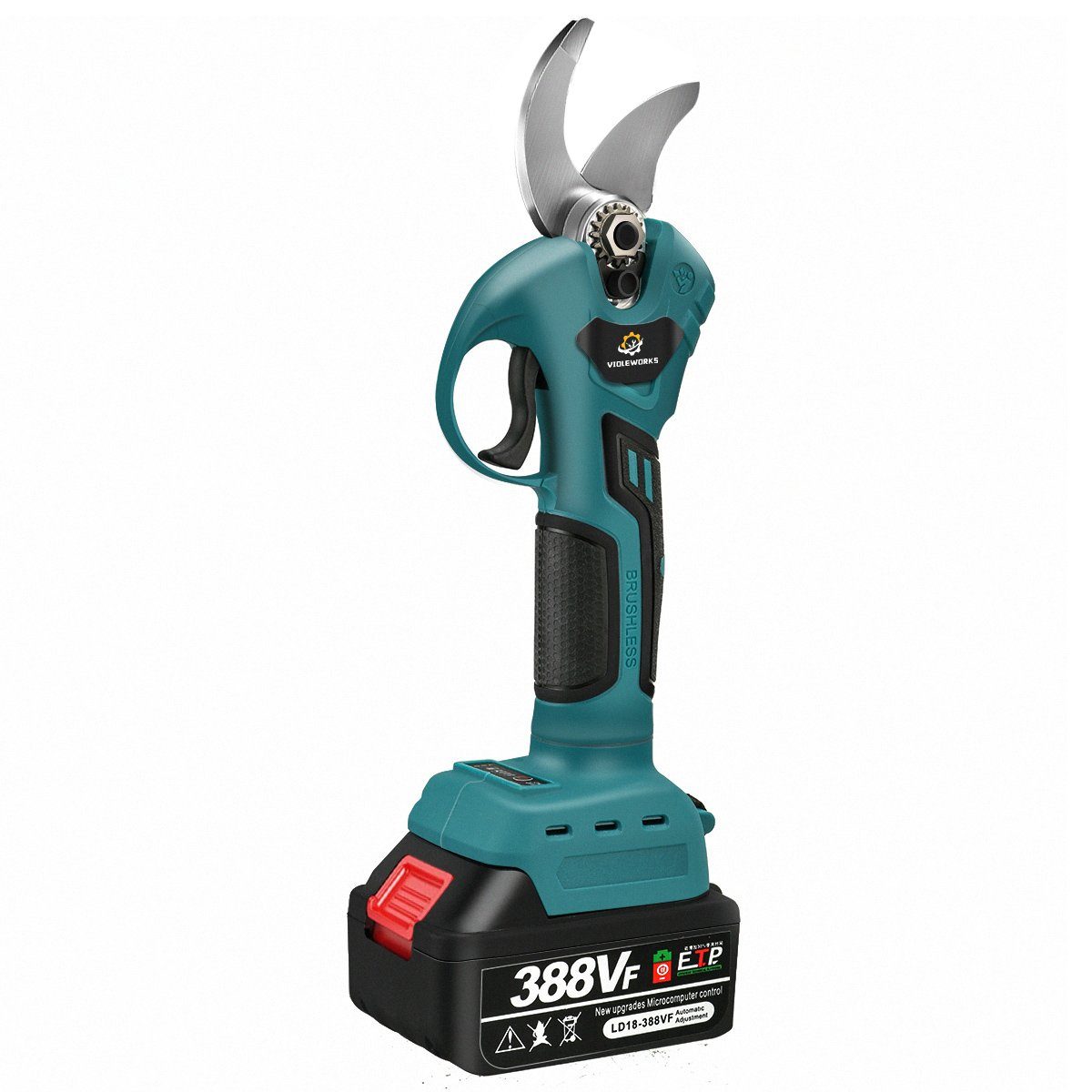 Insma Akku-Astschere, 3000W Elektrisch Gartenschere, Rebschere mit 1 Akkus günstig online kaufen