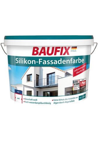 BAUFIX Fassadenfarbe Silikon-Fassadenfarbe we...