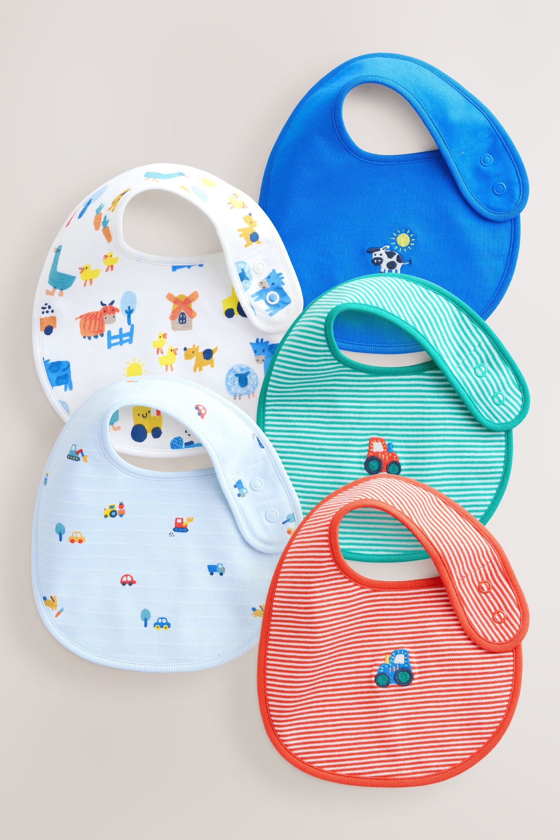 Lätzchen Baby-Lätzchen, 5er-Pack