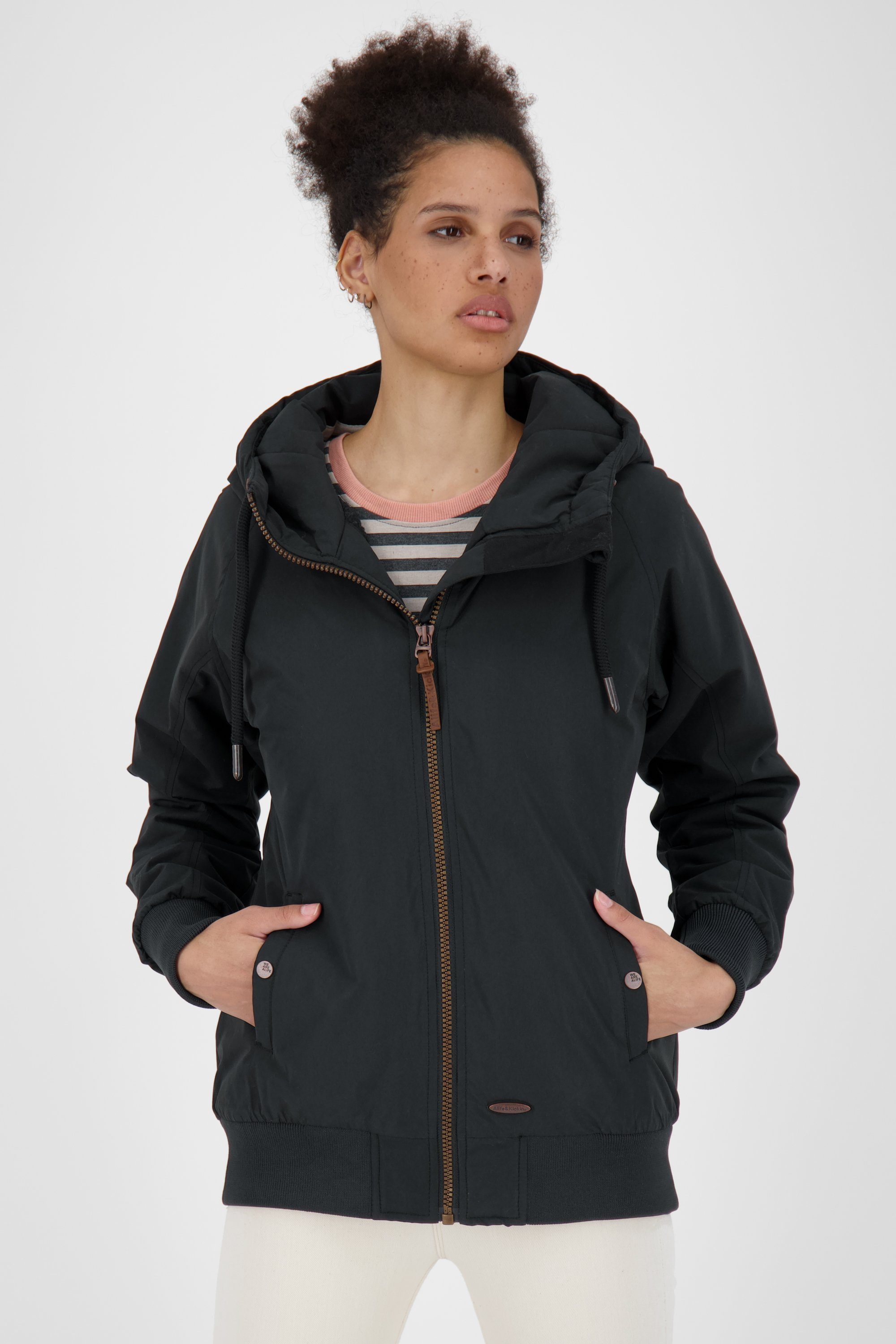 Winterjacke Jacke Jacket A Kickin JohannaAK gefütterte Alife & Winterjacke, Damen moonless