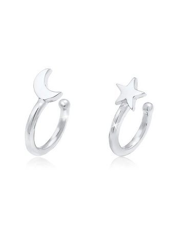 ELLI Пары серьги »Earcuff Klemme Halb...