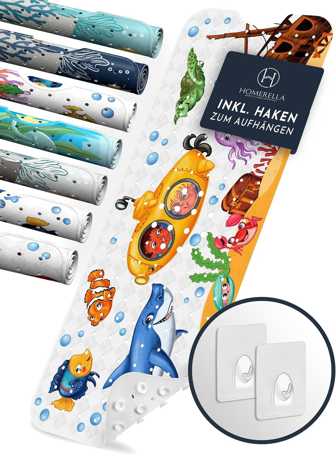 Homerella Badematte rutschfest Kinder - 100% günstig online kaufen