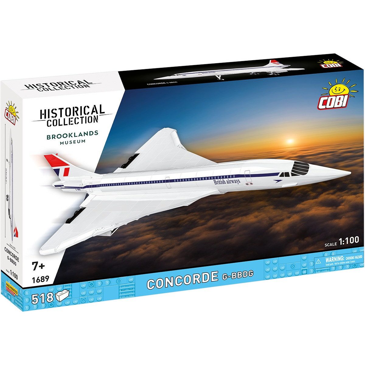 COBI Aufblasbarer Cooler Bausatz Concorde G BBDG