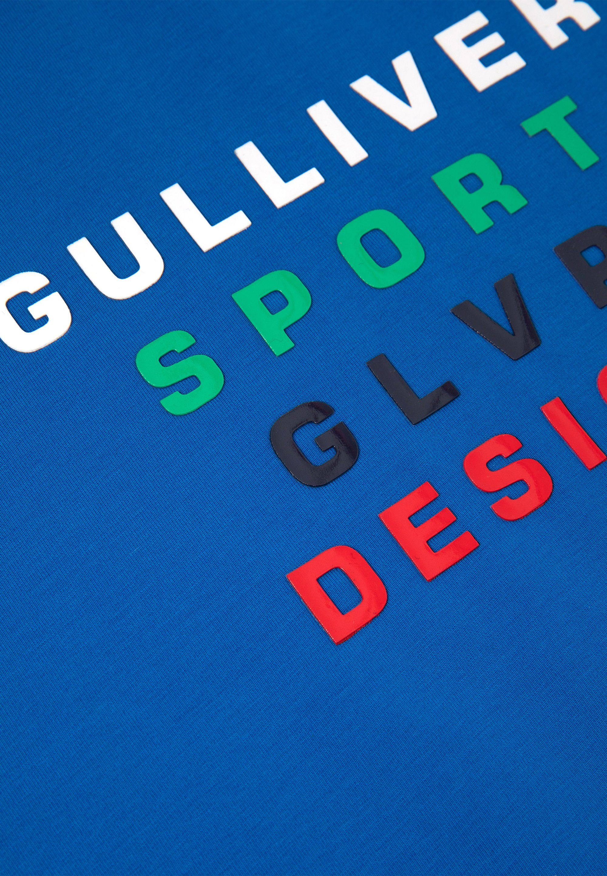 Gulliver T-Shirt Frontprint buntem mit