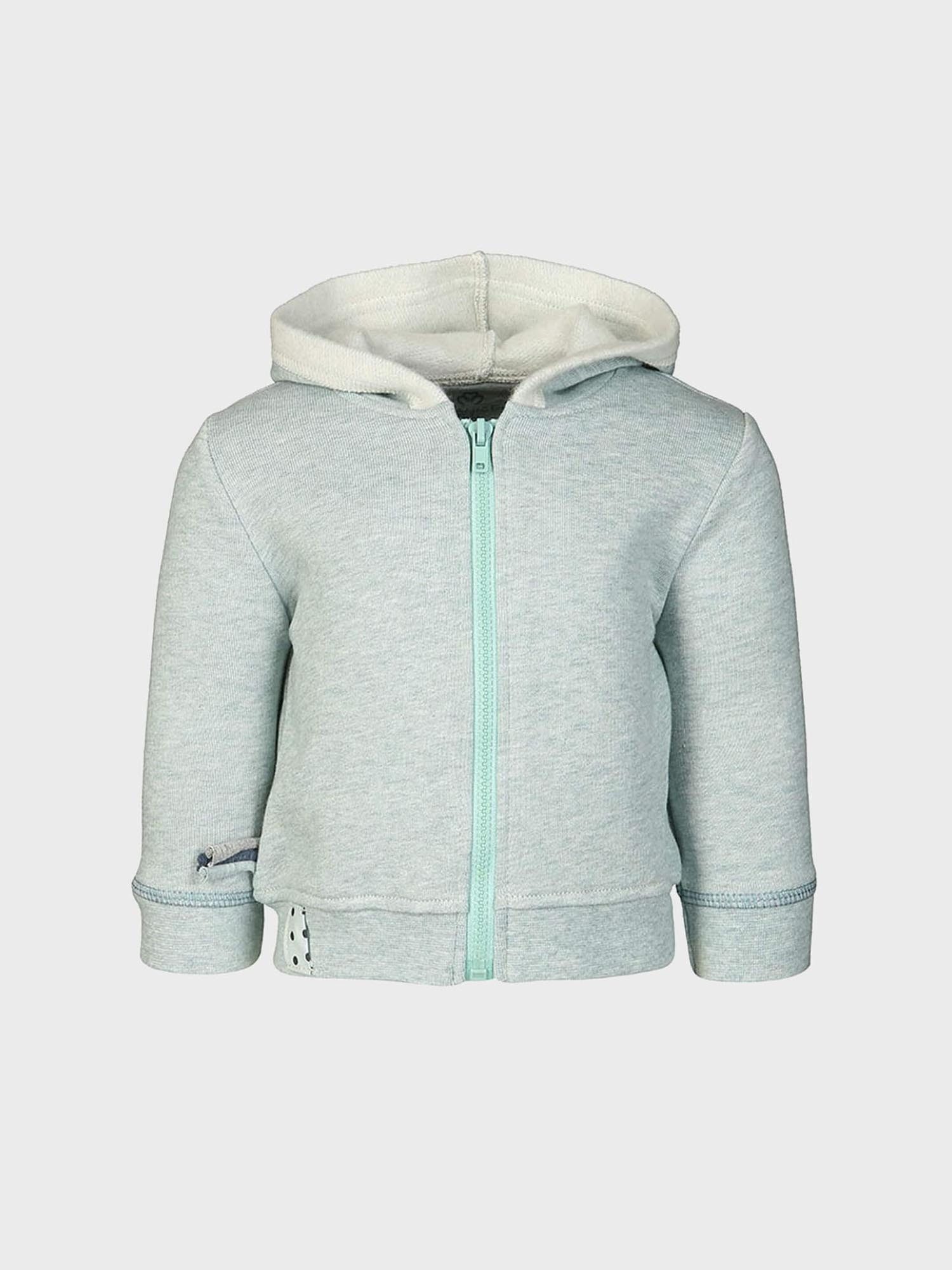 Kapuzenfleecejacke Baby Kapuzen-Sweatjacke aus Bio-Baumwolle