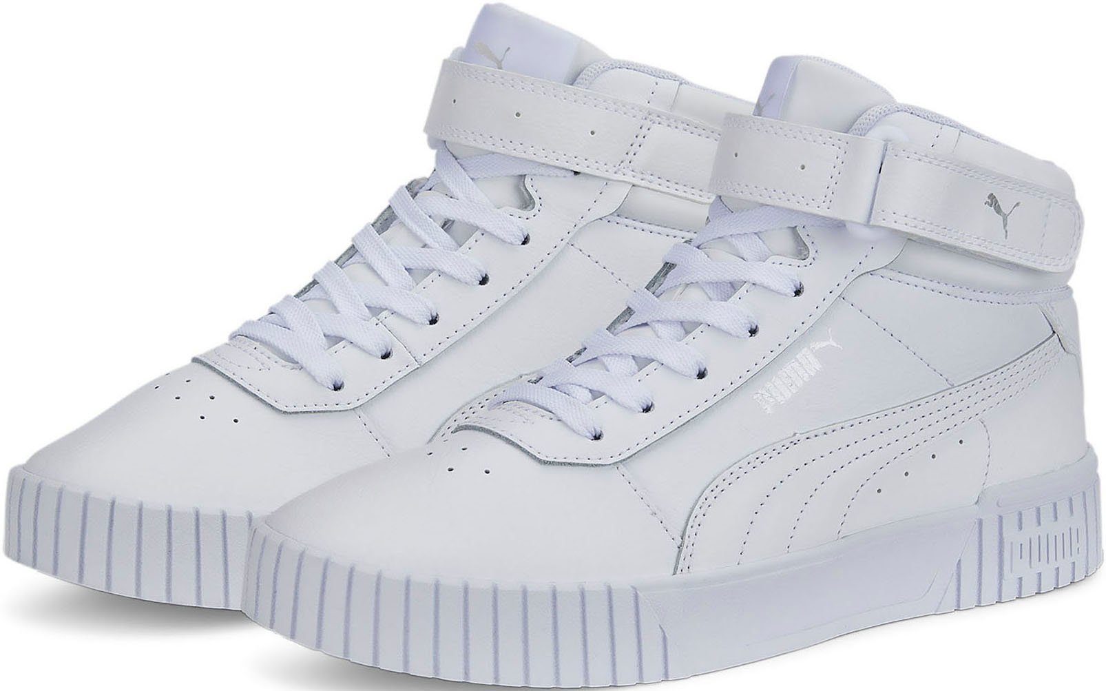 PUMA CARINA 2.0 MID Sneaker Puma White-Puma White-Puma Silver