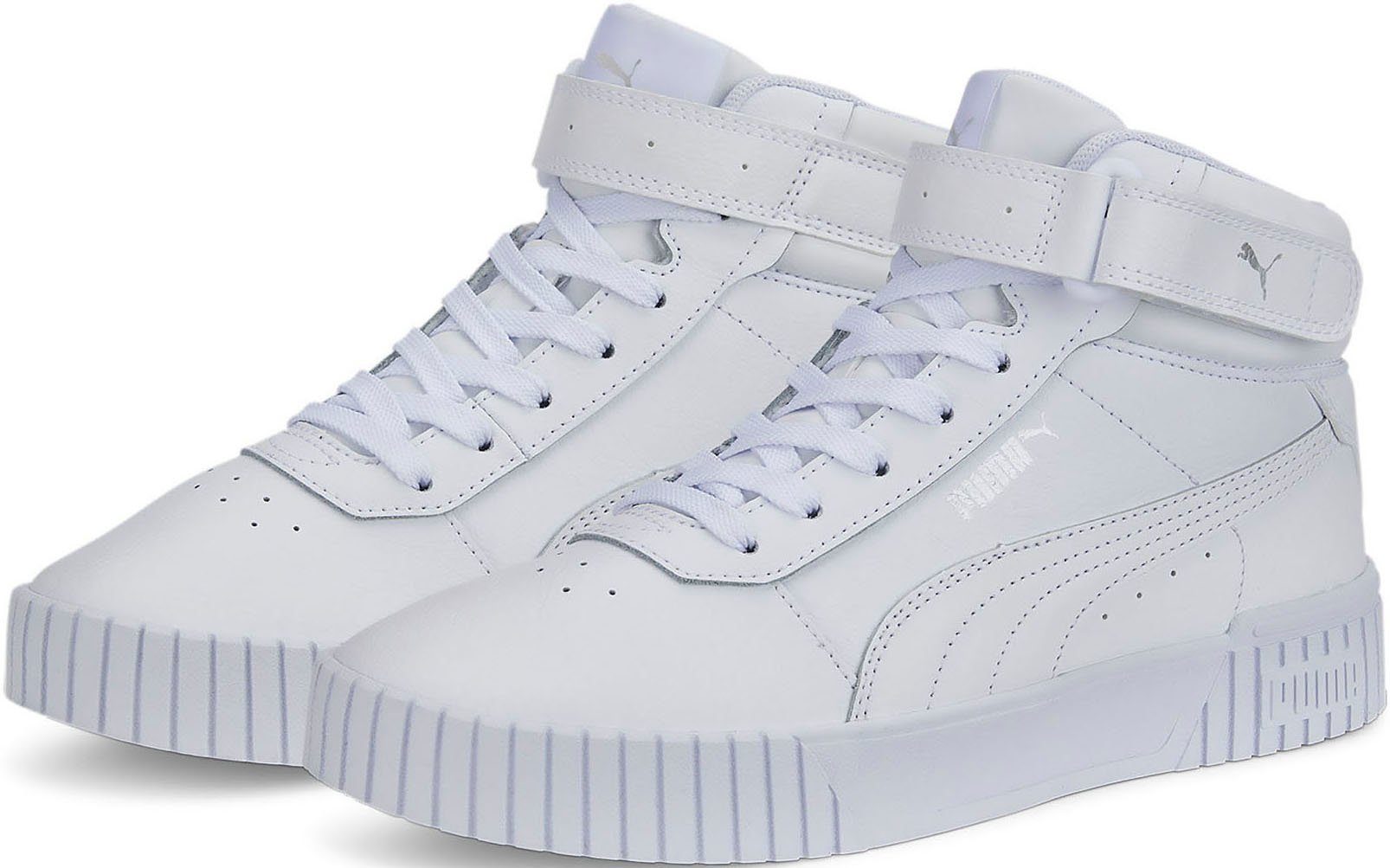 2.0 CARINA White-Puma Sneaker Puma MID Silver White-Puma PUMA