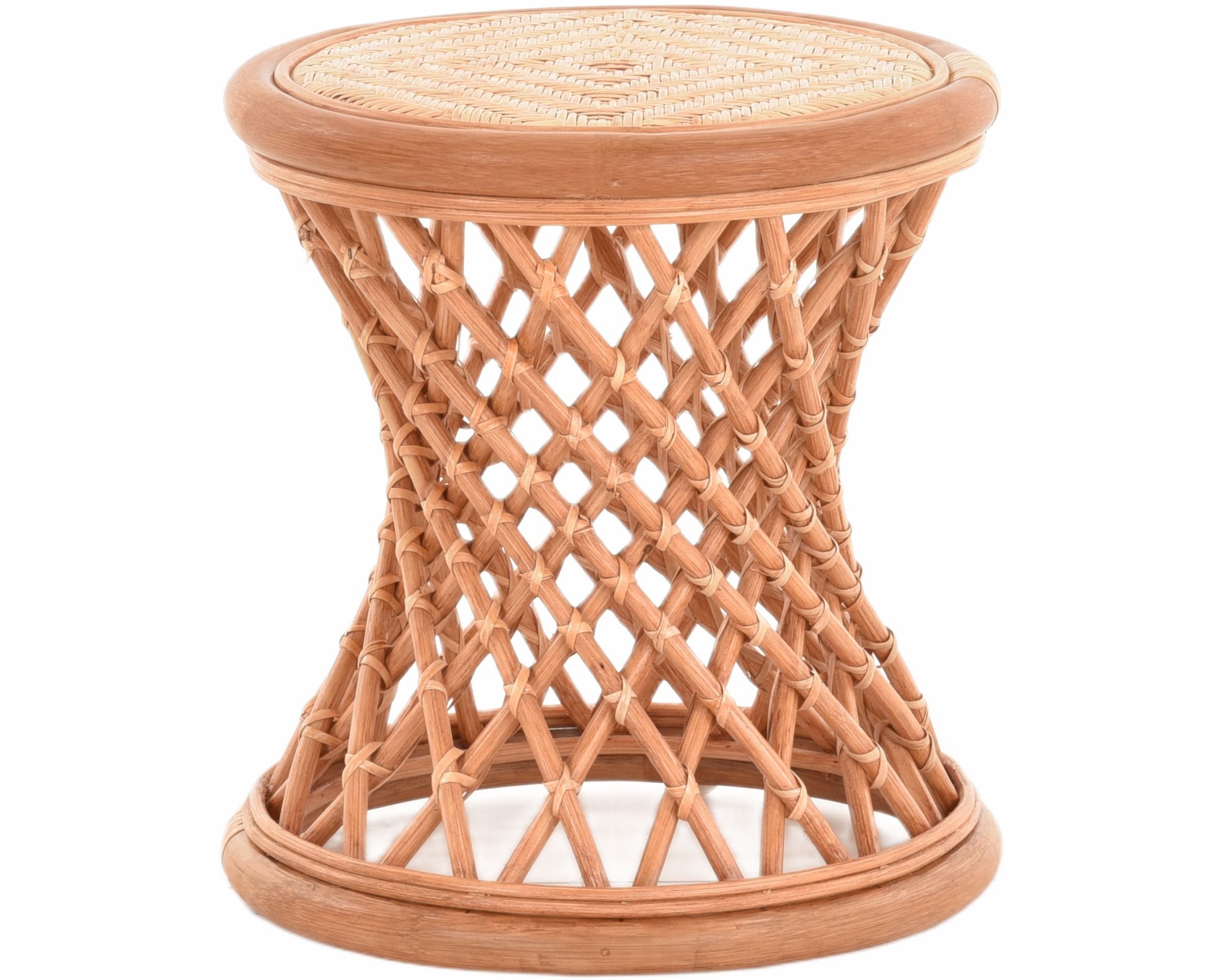 Krines Home Fußhocker Rattan Hocker Sitzhocker günstig online kaufen